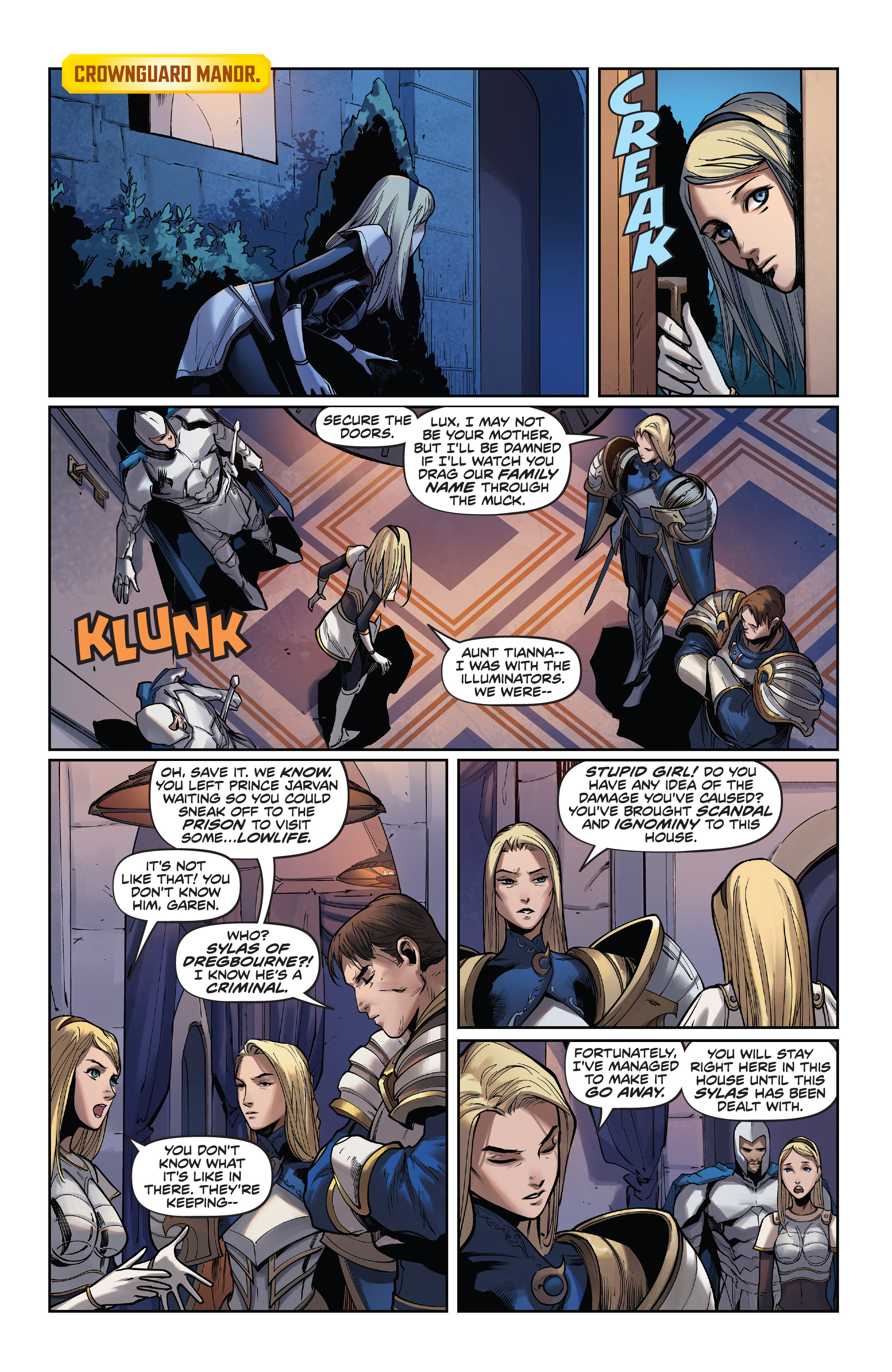 Read online League of Legends: Lux comic -  Issue #3 - 3