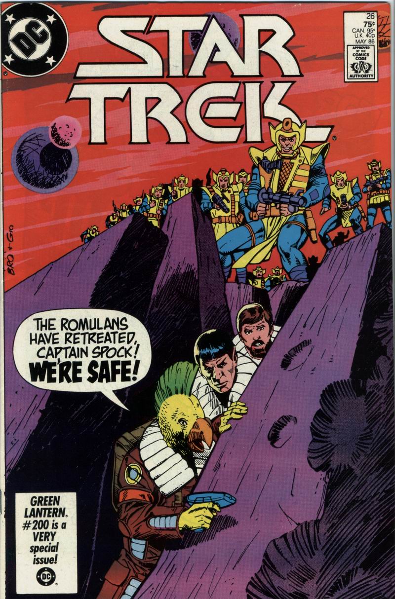 Read online Star Trek (1984) comic -  Issue #26 - 1