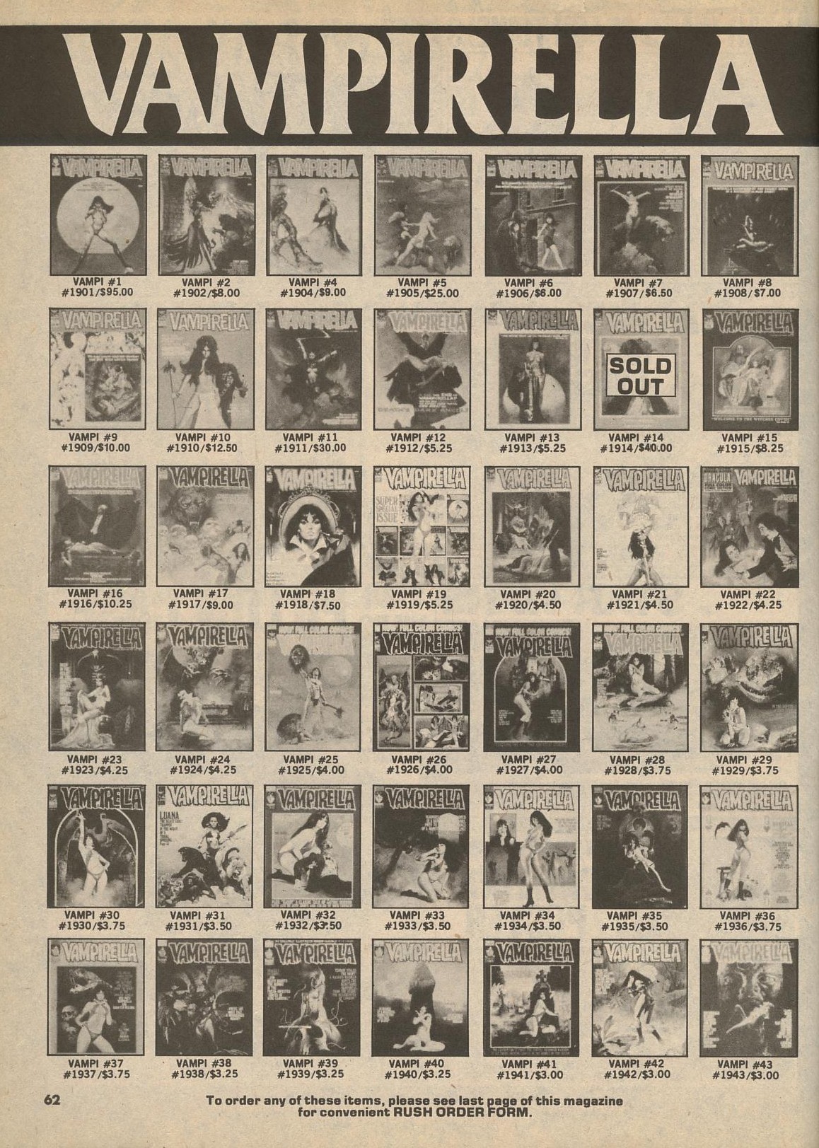 Read online Vampirella (1969) comic -  Issue #79 - 62