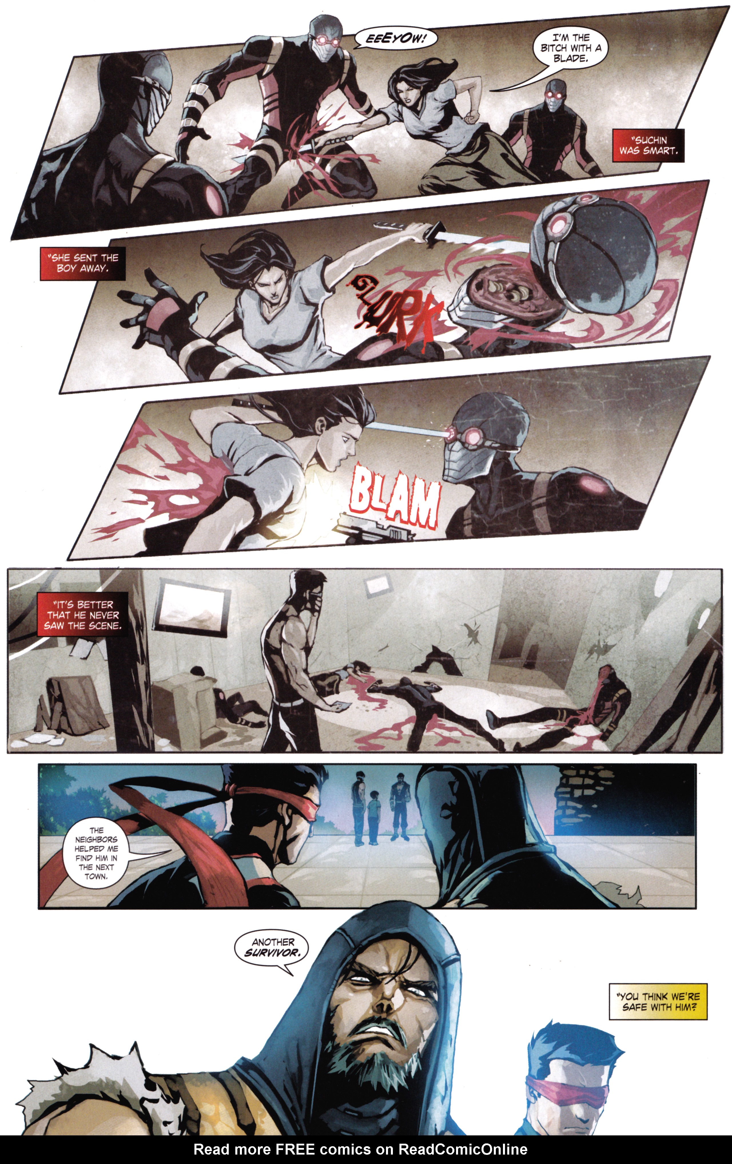Read online Mortal Kombat X [II] comic -  Issue #1 - 12