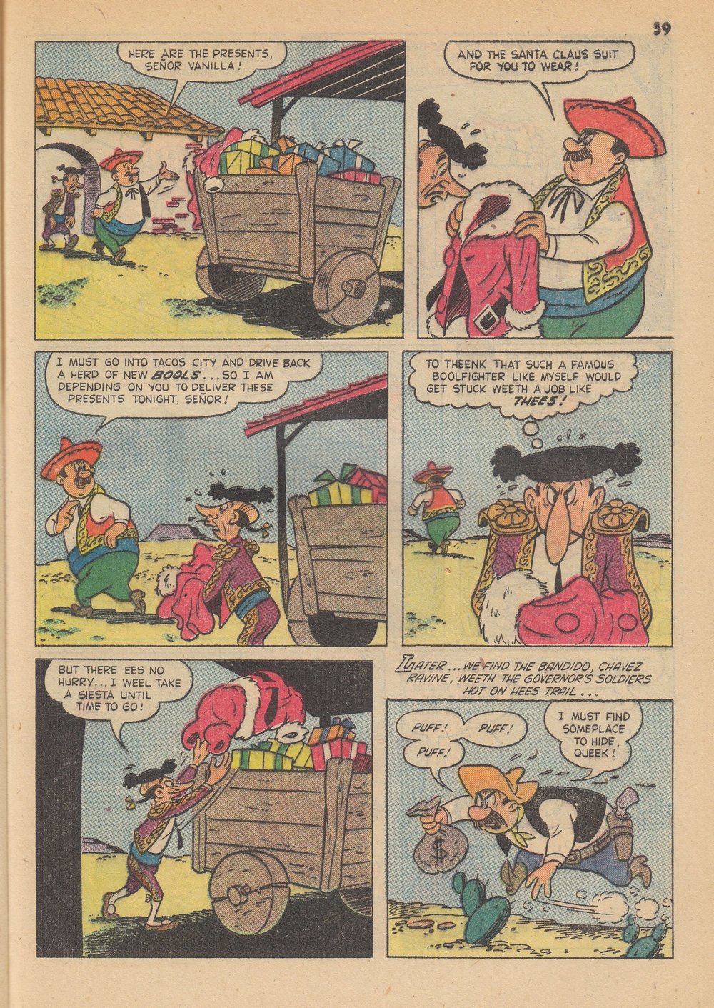 Read online Bugs Bunny's Christmas Funnies comic -  Issue # TPB 6 - 61