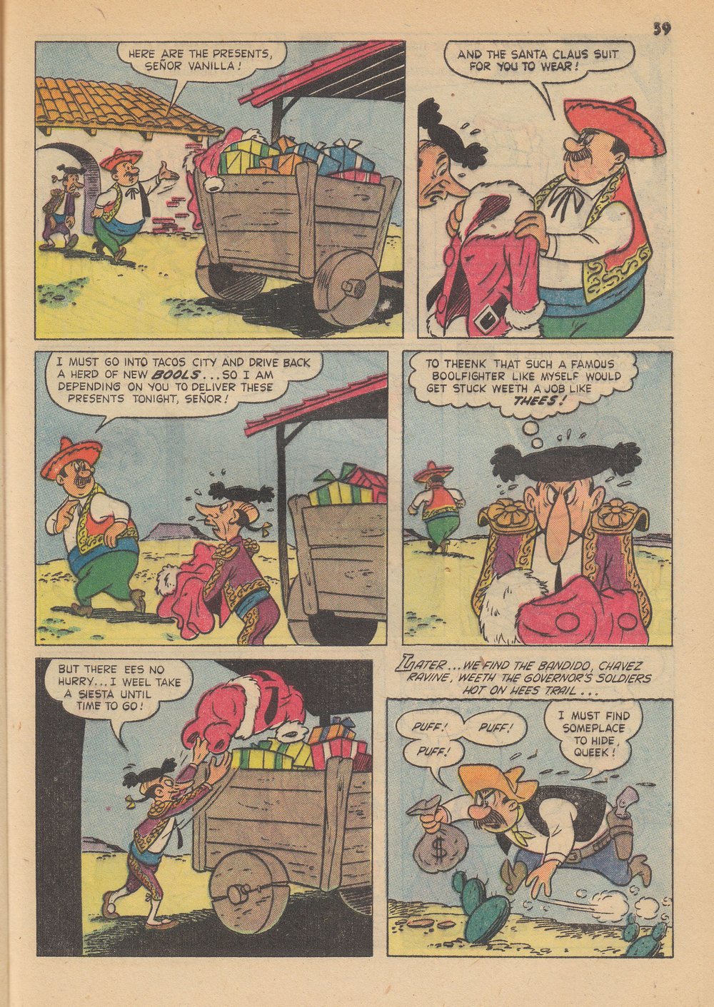 Read online Bugs Bunny's Christmas Funnies comic -  Issue # TPB 6 - 61