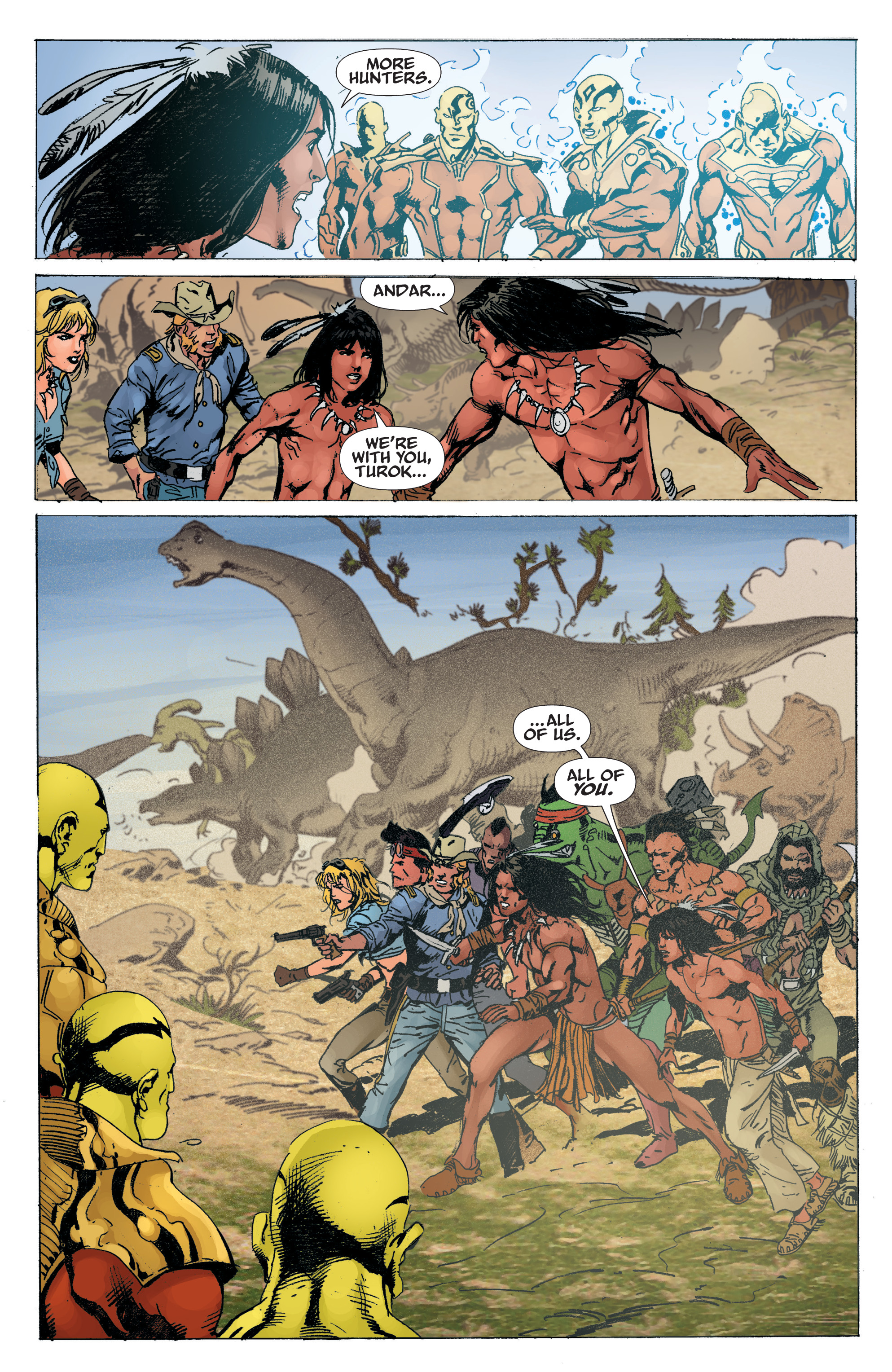Read online Turok (2019) comic -  Issue #5 - 16