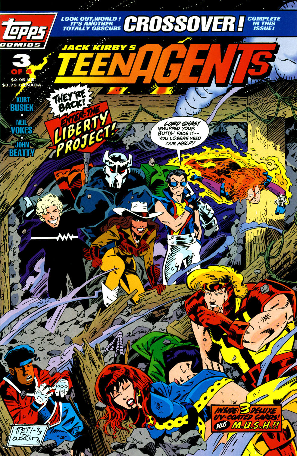 Read online Jack Kirby's TeenAgents comic -  Issue #3 - 1