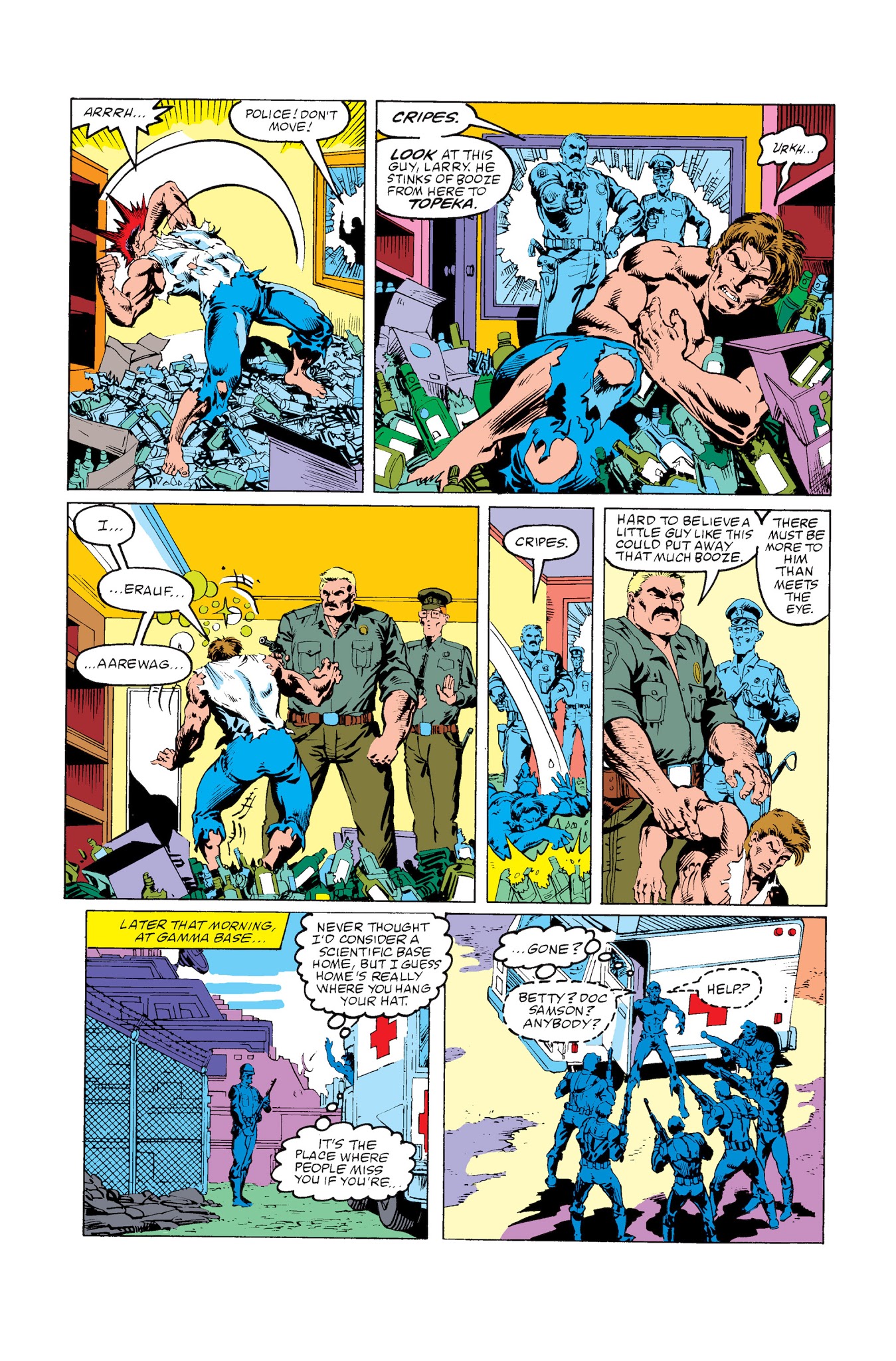 Read online Hulk Visionaries: Peter David comic -  Issue # TPB 1 - 59