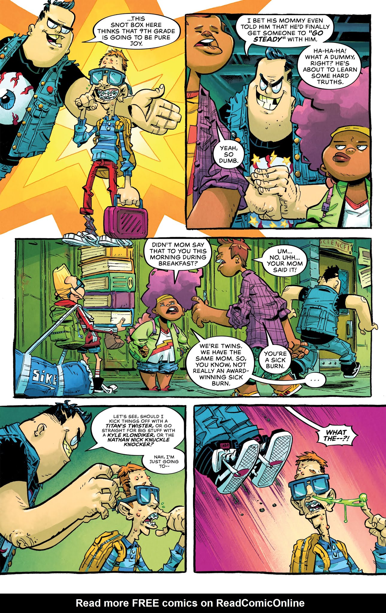 Read online Bully Wars comic -  Issue #1 - 15