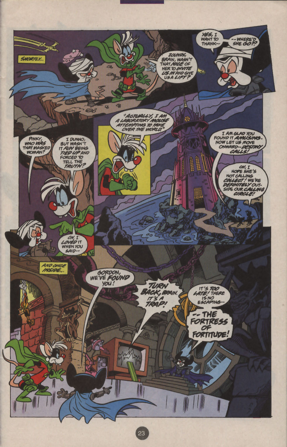 Read online Pinky and The Brain comic -  Issue #1 - 18