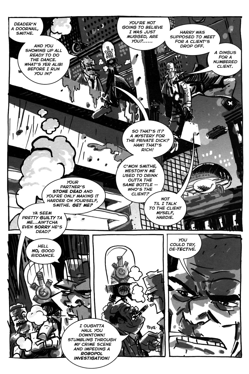 Read online Ferro City comic -  Issue #1 - 20