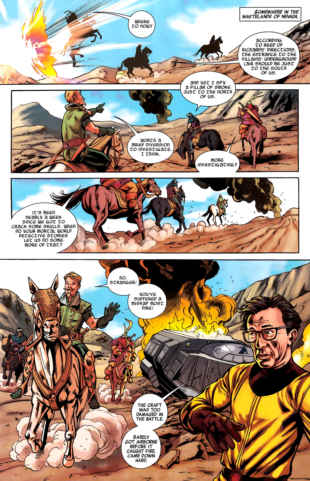 Read online Warriors Three comic -  Issue #2 - 21
