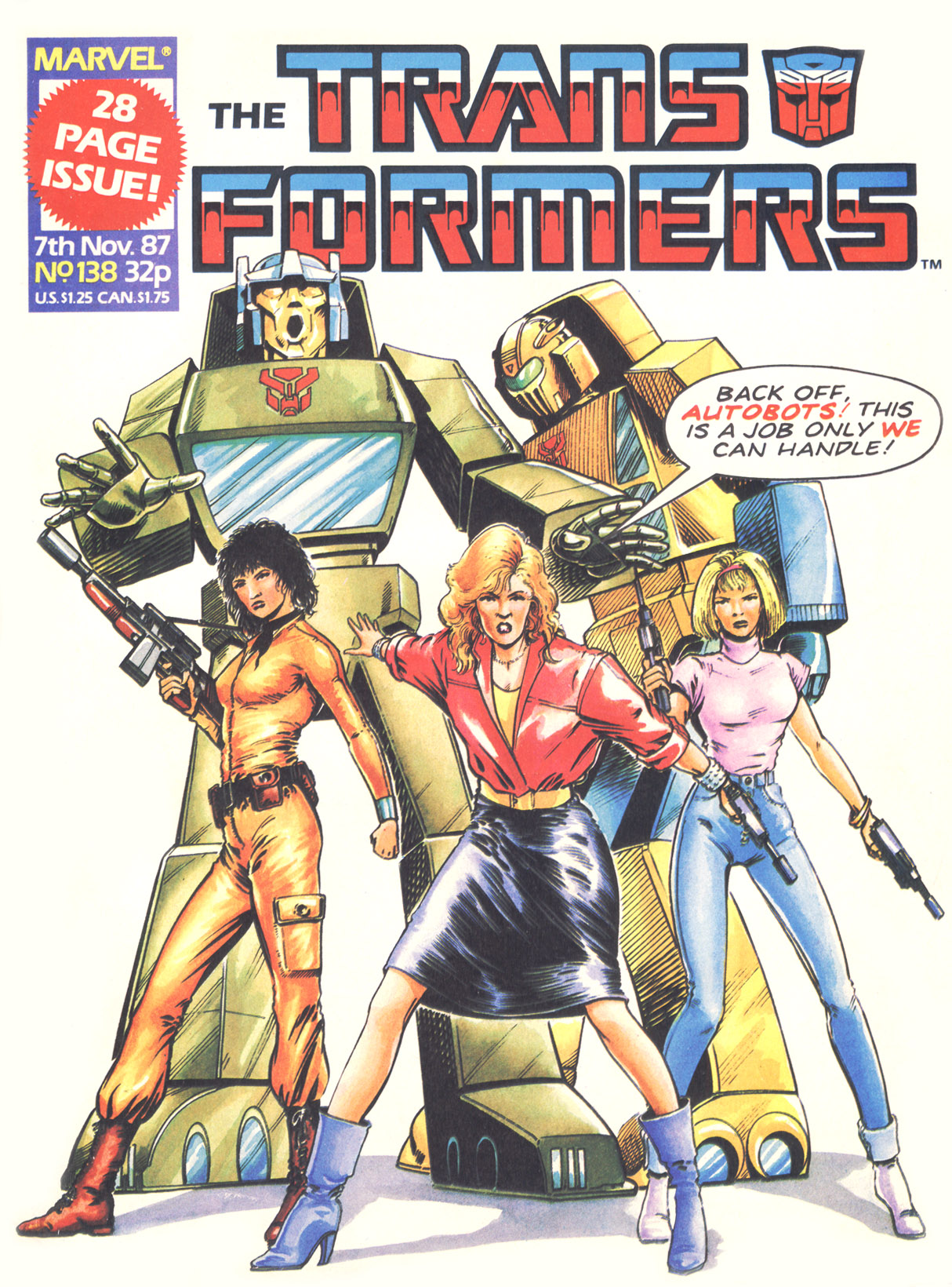 Read online The Transformers (UK) comic -  Issue #138 - 1