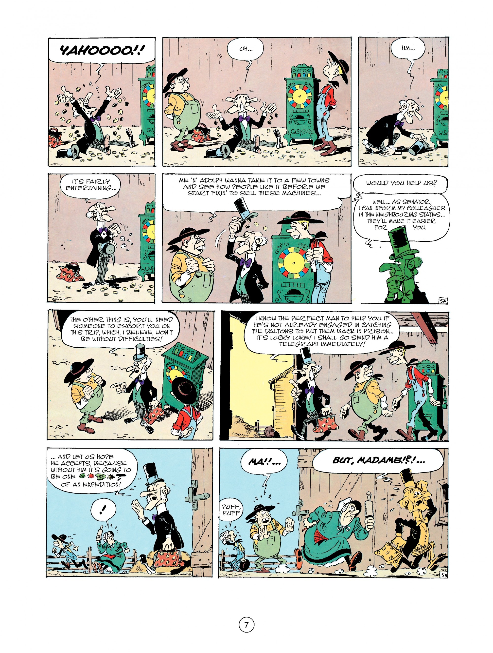 Read online A Lucky Luke Adventure comic -  Issue #33 - 7
