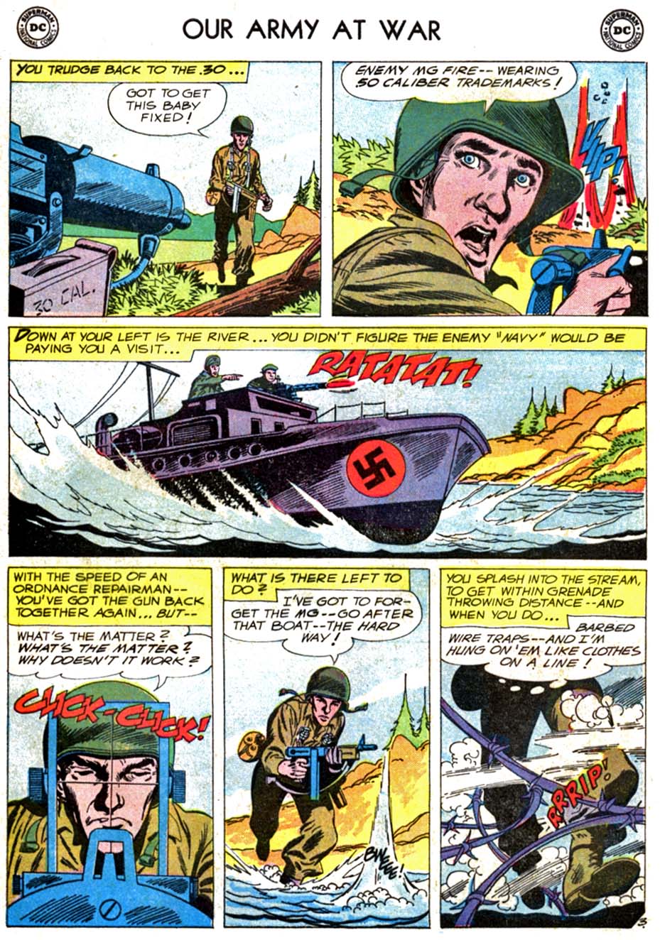 Read online Our Army at War (1952) comic -  Issue #75 - 28