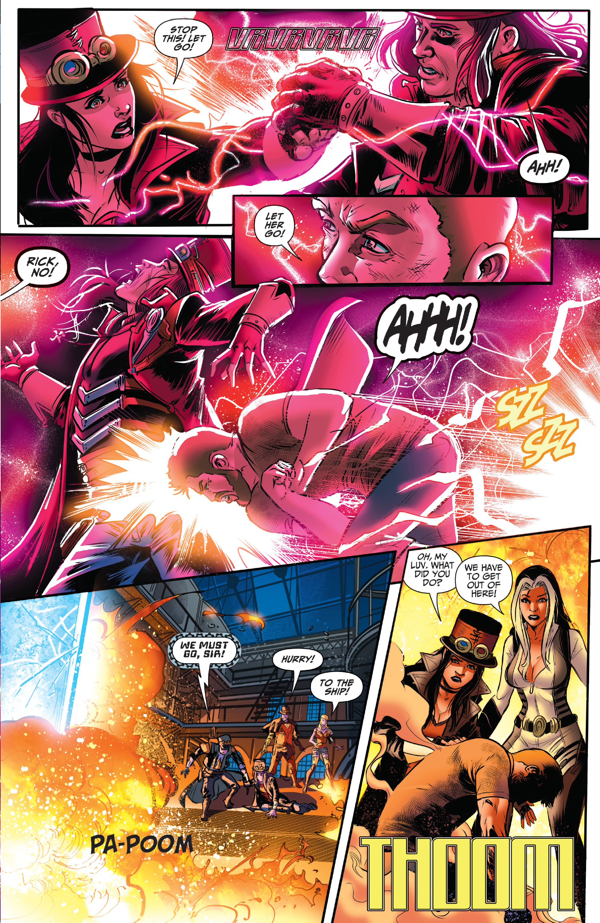 Read online Van Helsing: Steampunk comic -  Issue # Full - 31