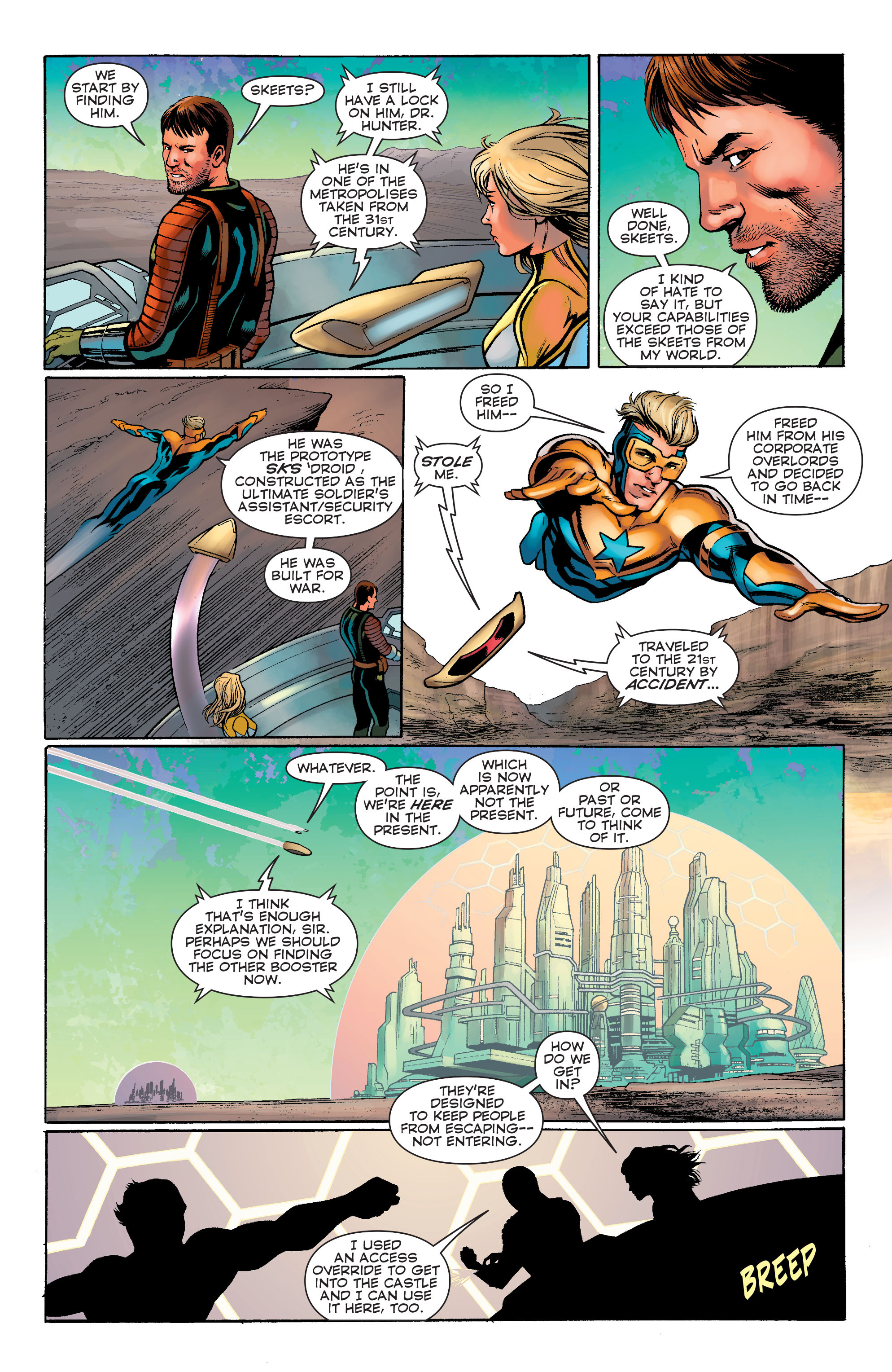 Read online Convergence Booster Gold comic -  Issue #1 - 19