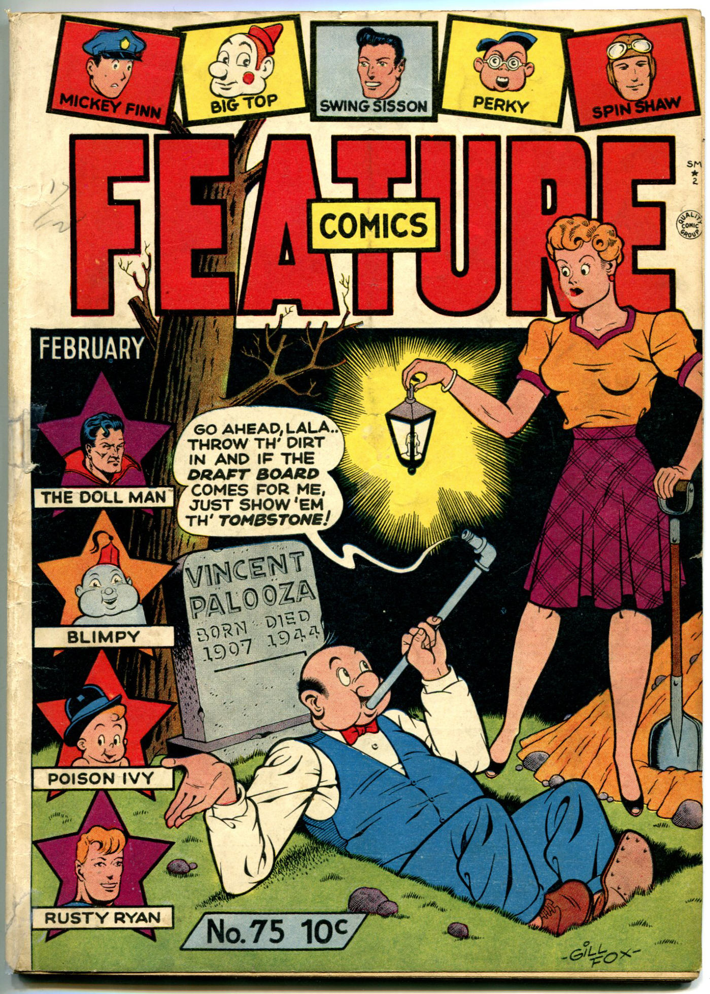 Read online Feature Comics comic -  Issue #75 - 1