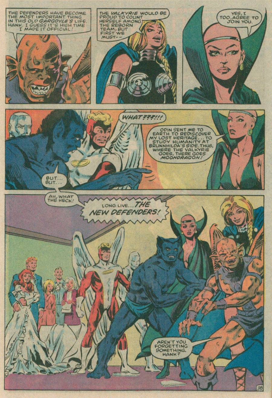 Read online The Defenders (1972) comic -  Issue #125 - 39