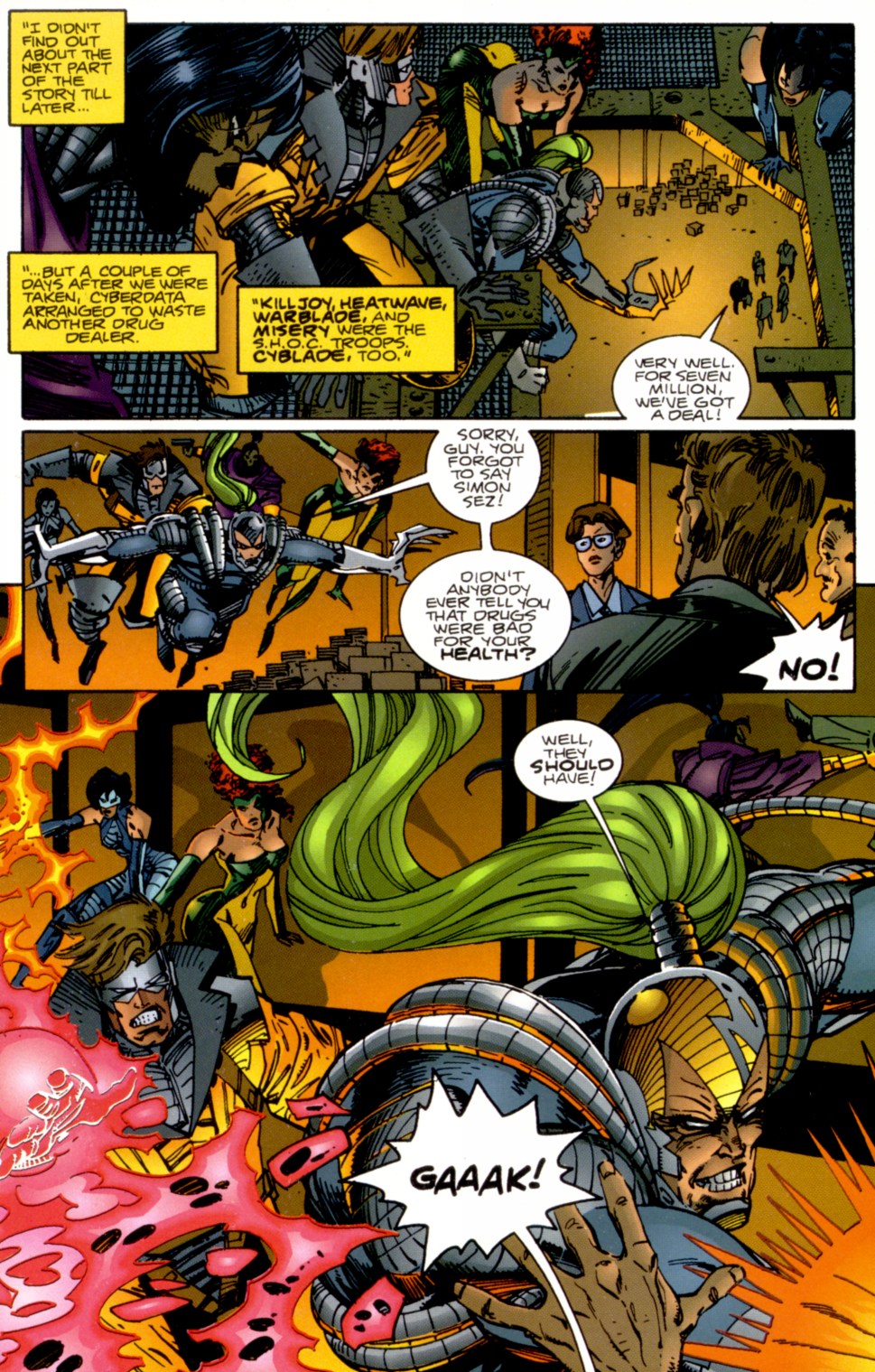 Read online Cyberforce (1992) comic -  Issue #0 - 20