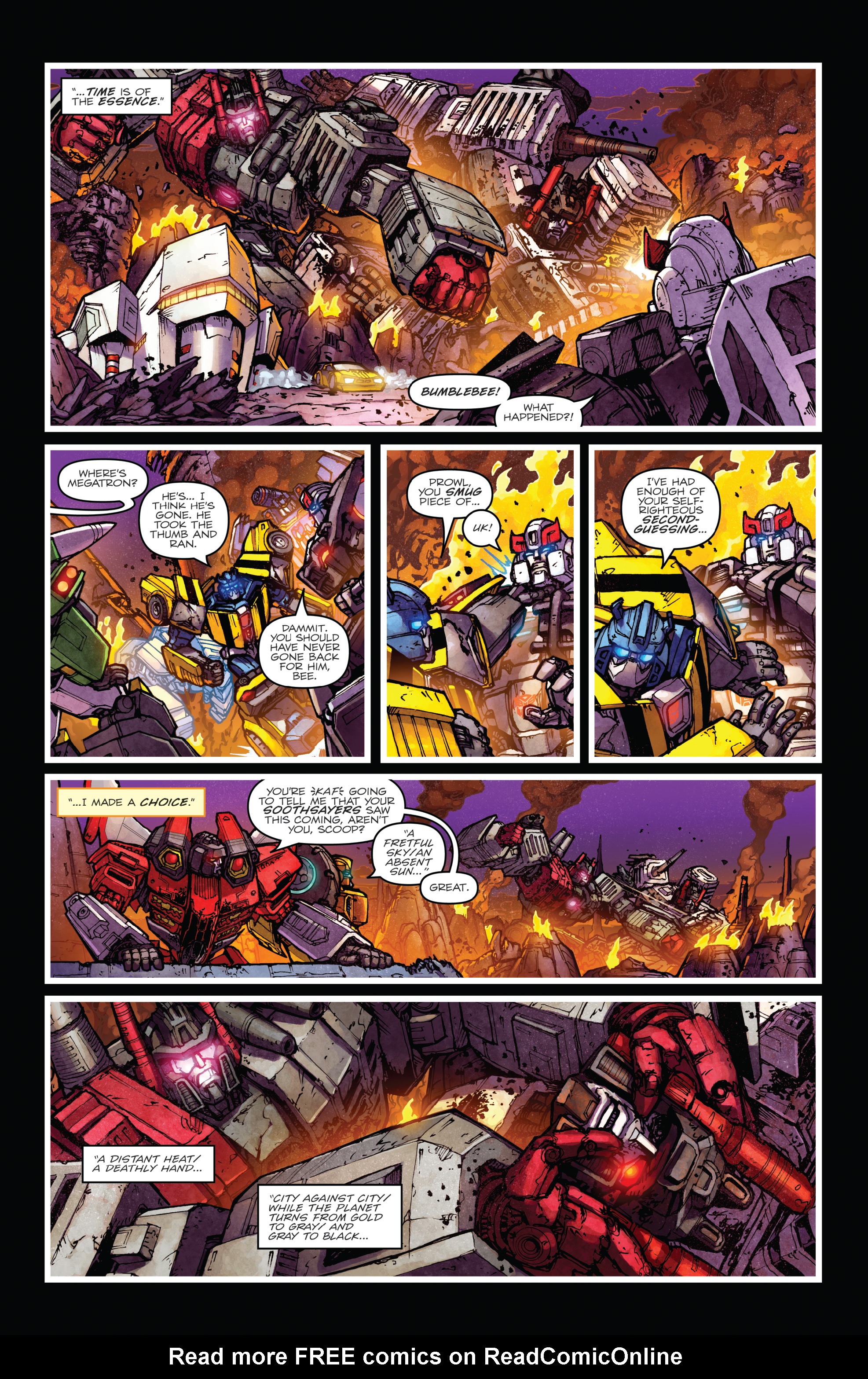 Read online The Transformers: Dark Cybertron Finale comic -  Issue # Full - 71