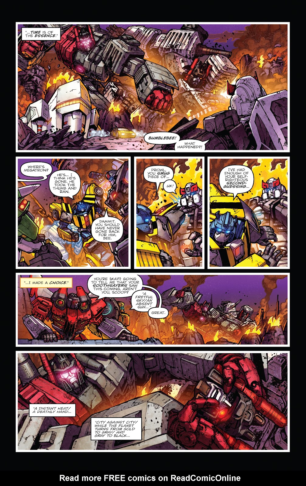 The Transformers: Dark Cybertron Finale issue Full - Page 71