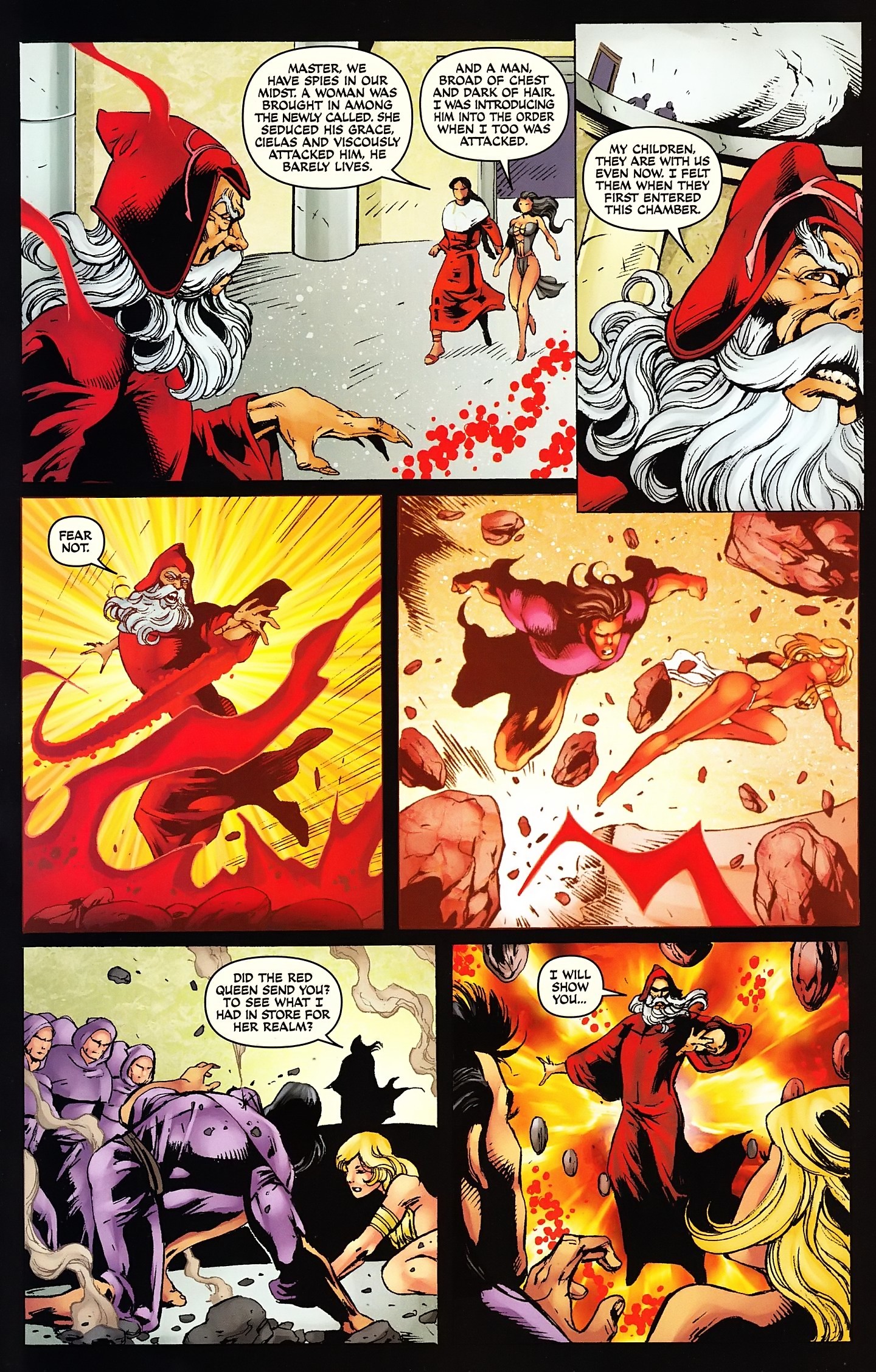 Read online Queen Sonja comic -  Issue #27 - 30