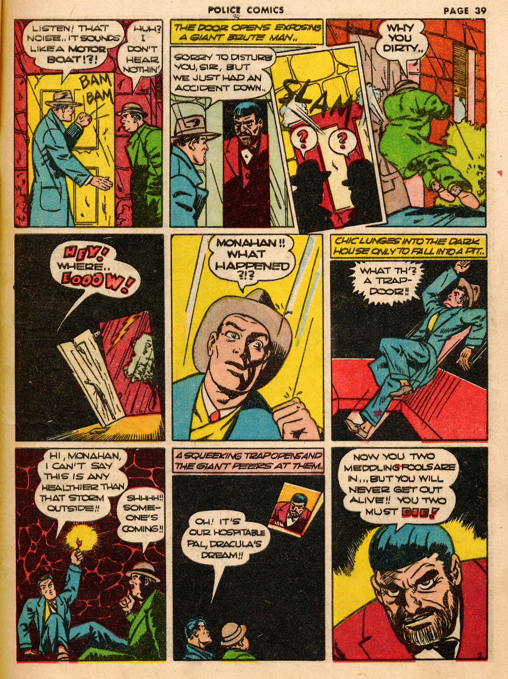 Read online Police Comics comic -  Issue #9 - 48