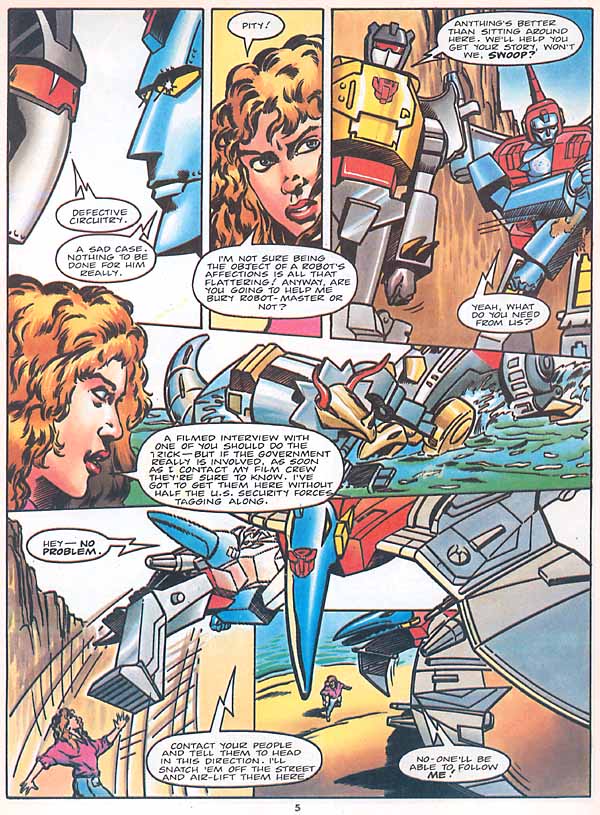 Read online The Transformers (UK) comic -  Issue #304 - 9