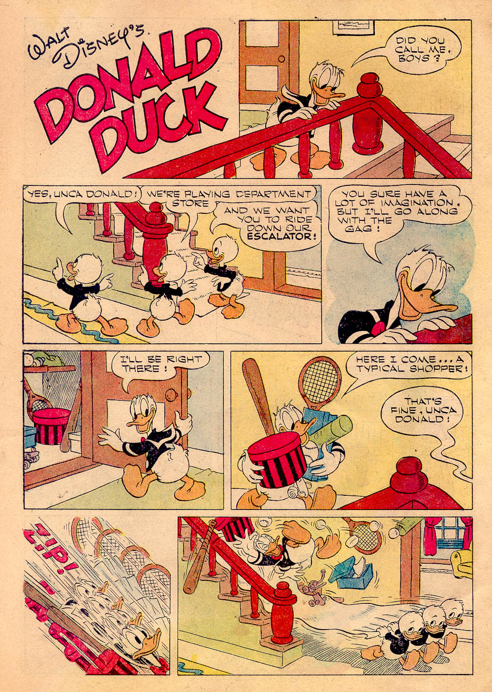Read online Walt Disney's Donald Duck (1952) comic -  Issue #30 - 34