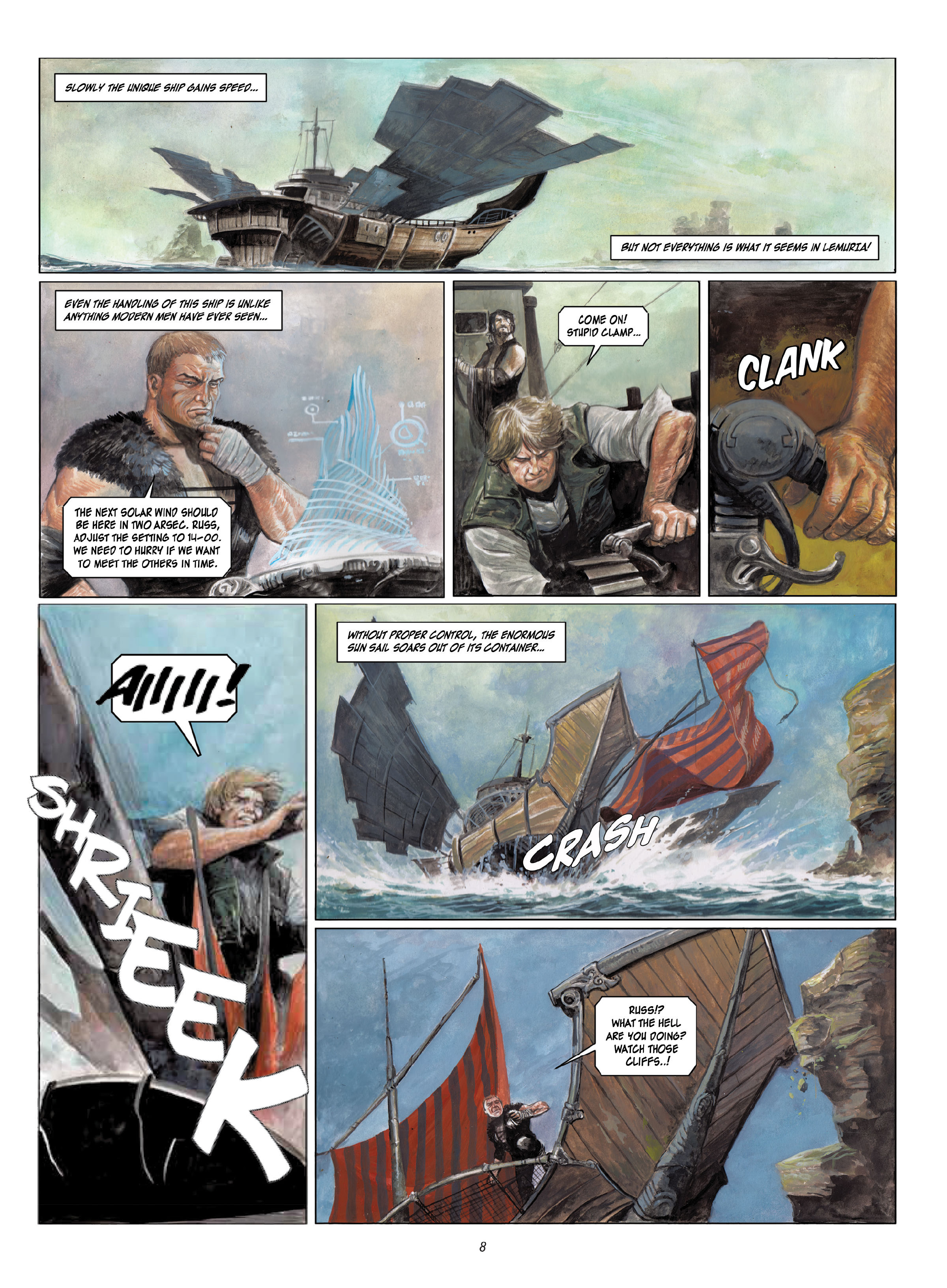 Read online The Lost Tales of Lemuria: The Mountains of Moran comic -  Issue # Full - 8