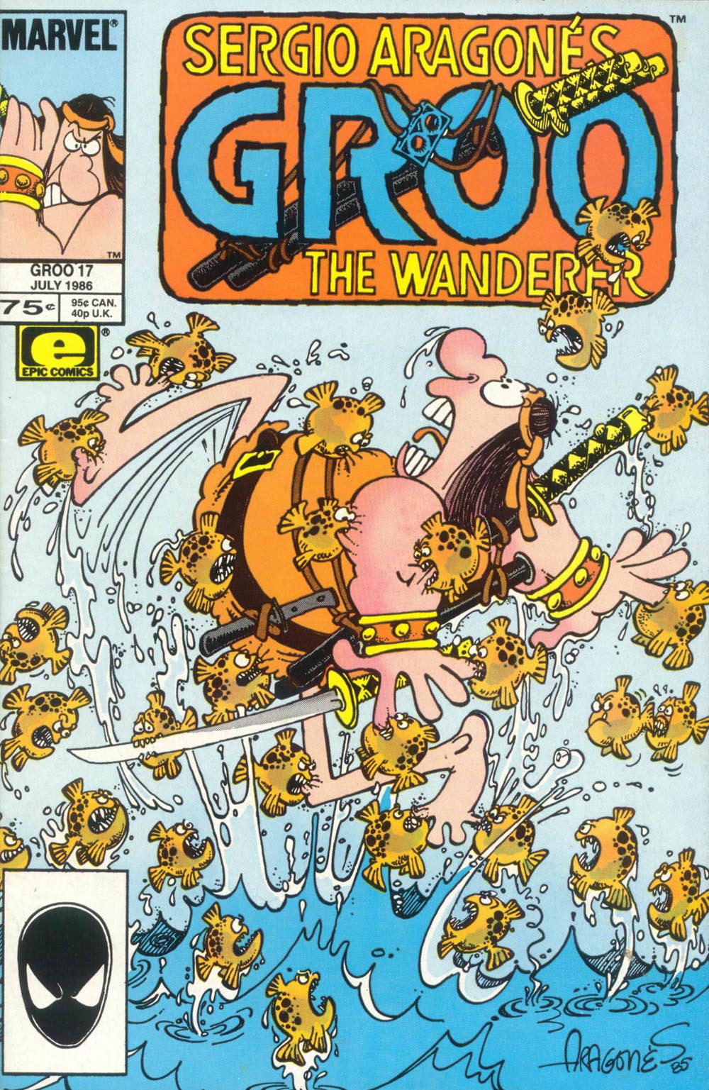 Read online Sergio Aragonés Groo the Wanderer comic -  Issue #17 - 1
