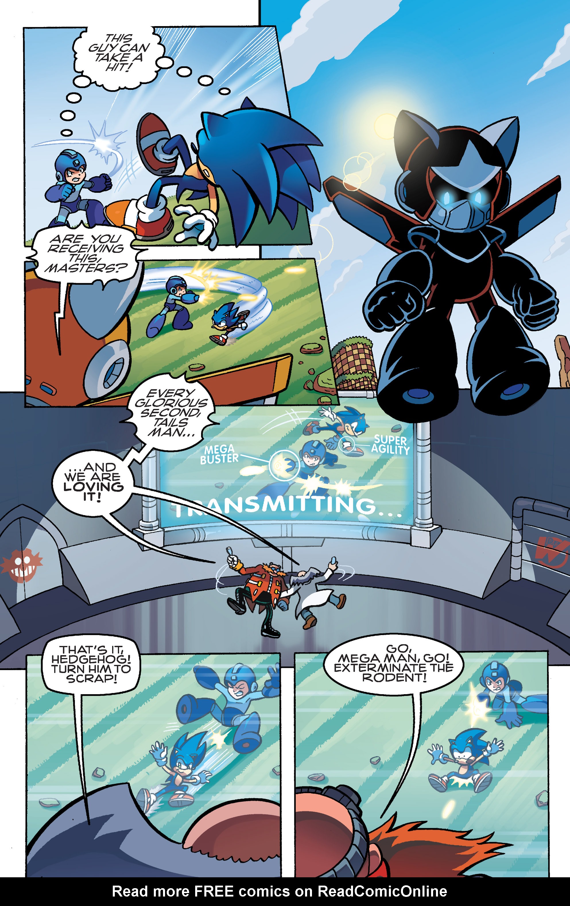 Read online Sonic Mega Man Worlds Collide comic -  Issue # Vol 1 - 12