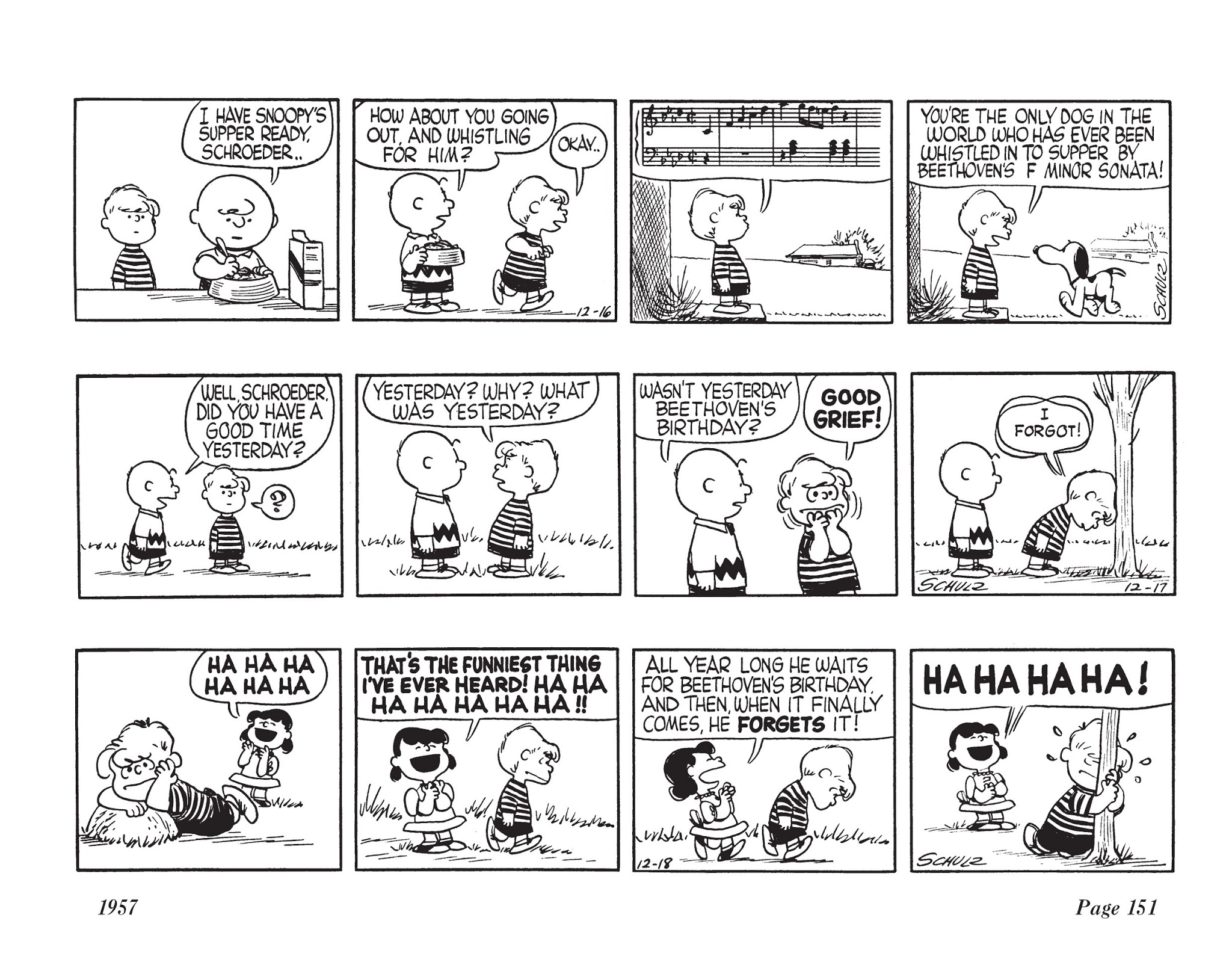 Read online The Complete Peanuts comic -  Issue # TPB 4 - 165