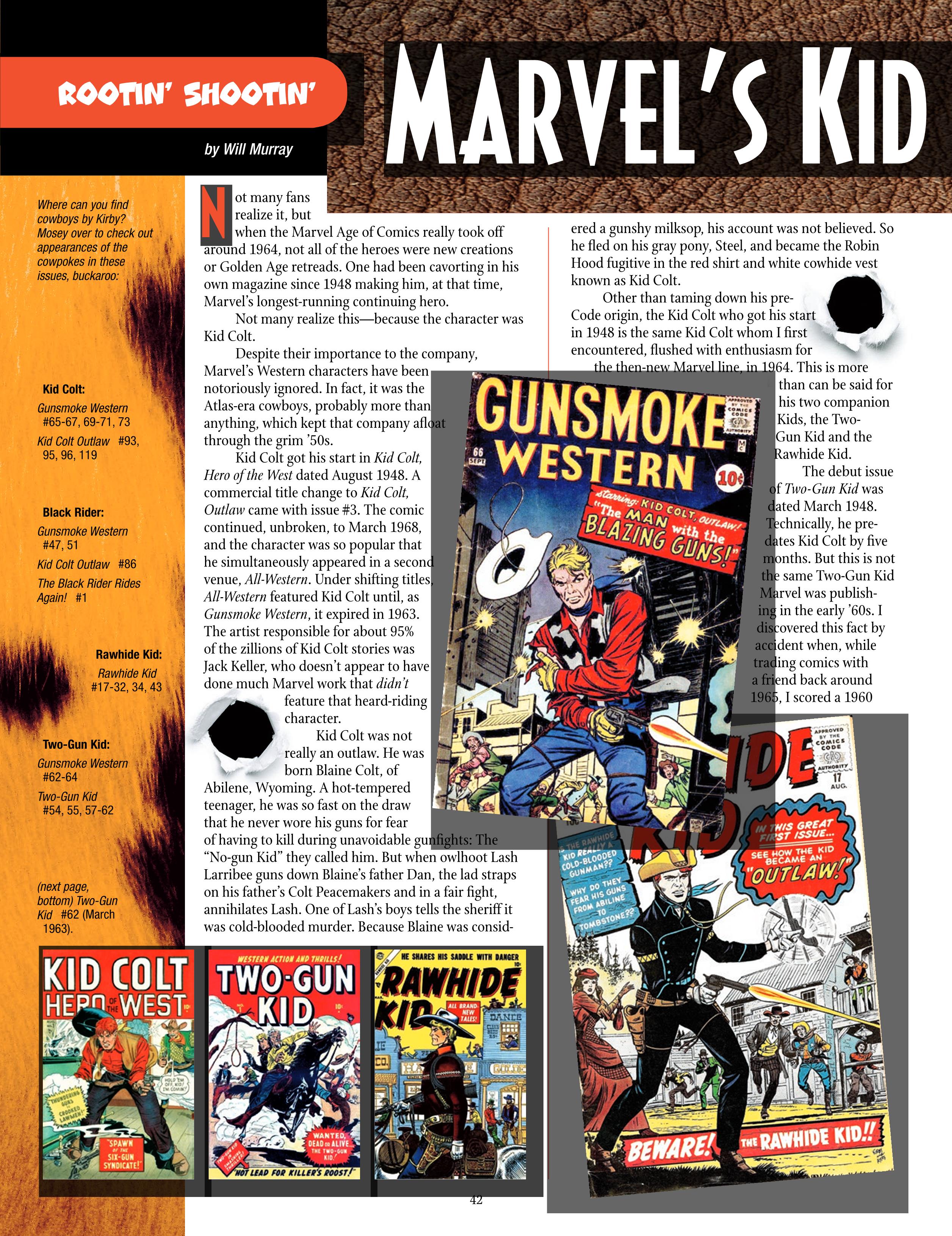 Read online The Jack Kirby Collector comic -  Issue #72 - 44