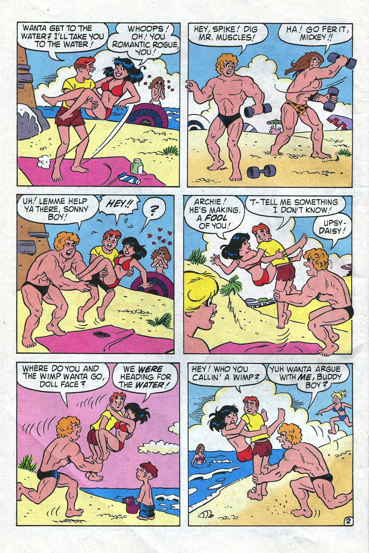 Read online Betty And Veronica: Summer Fun (1994) comic -  Issue #2 - 4