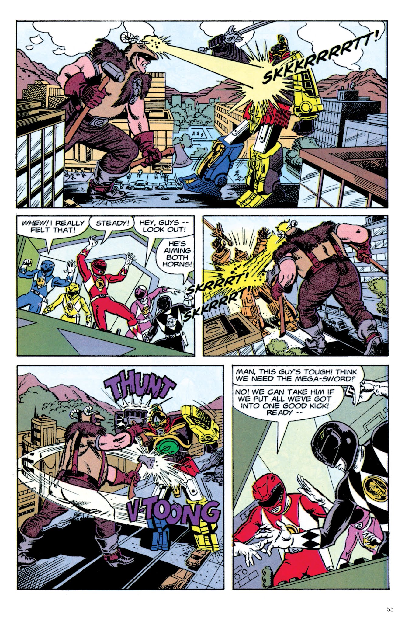 Read online Mighty Morphin Power Rangers Archive comic -  Issue # TPB 1 (Part 1) - 55
