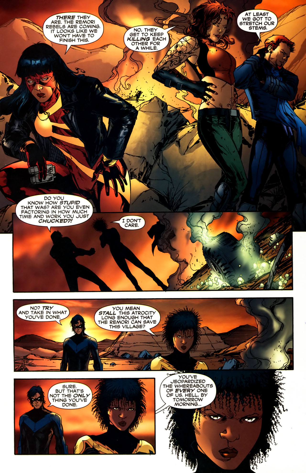 Read online Outsiders (2003) comic -  Issue #34 - 22