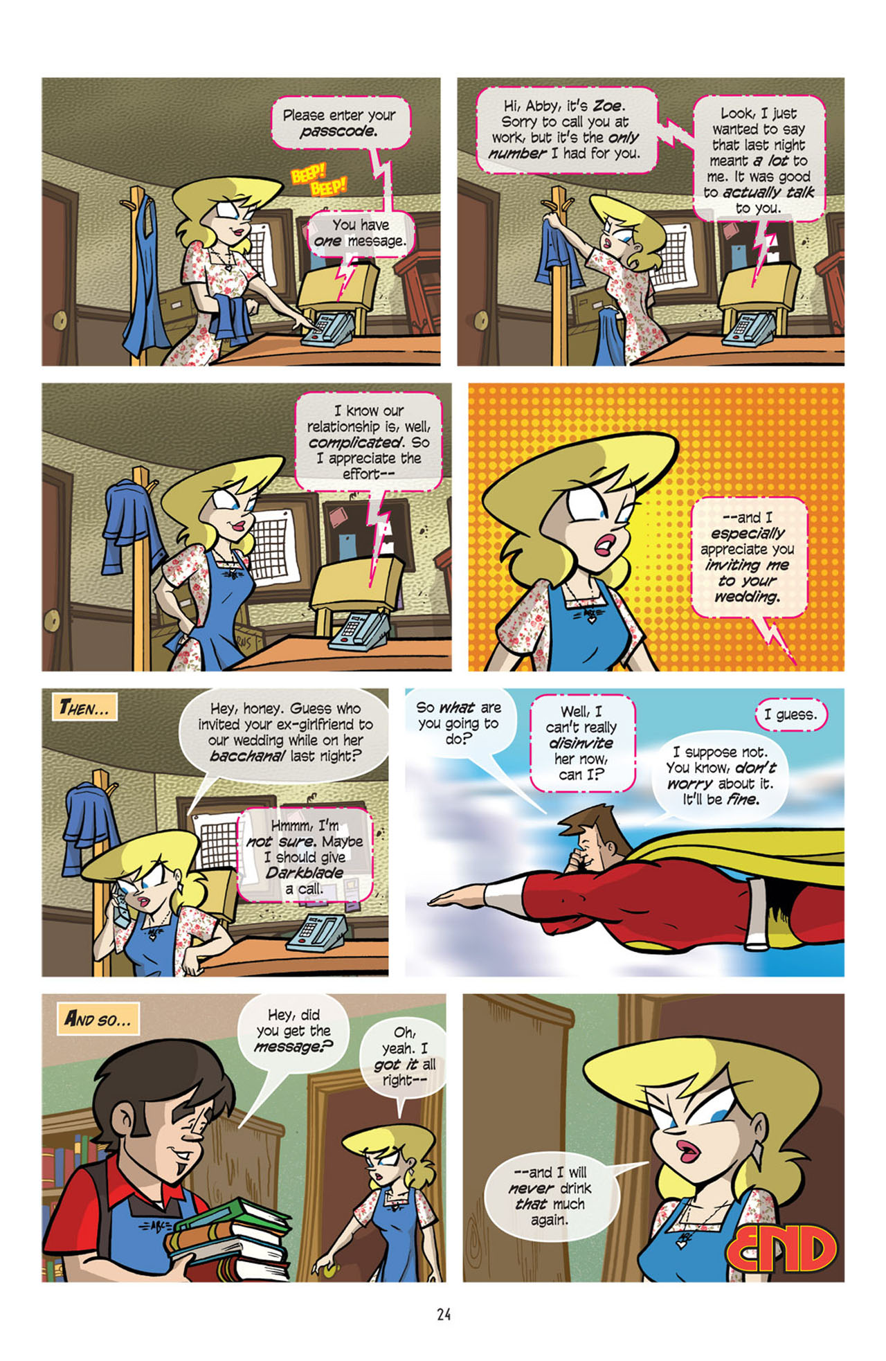 Read online Love and Capes comic -  Issue #11 - 26