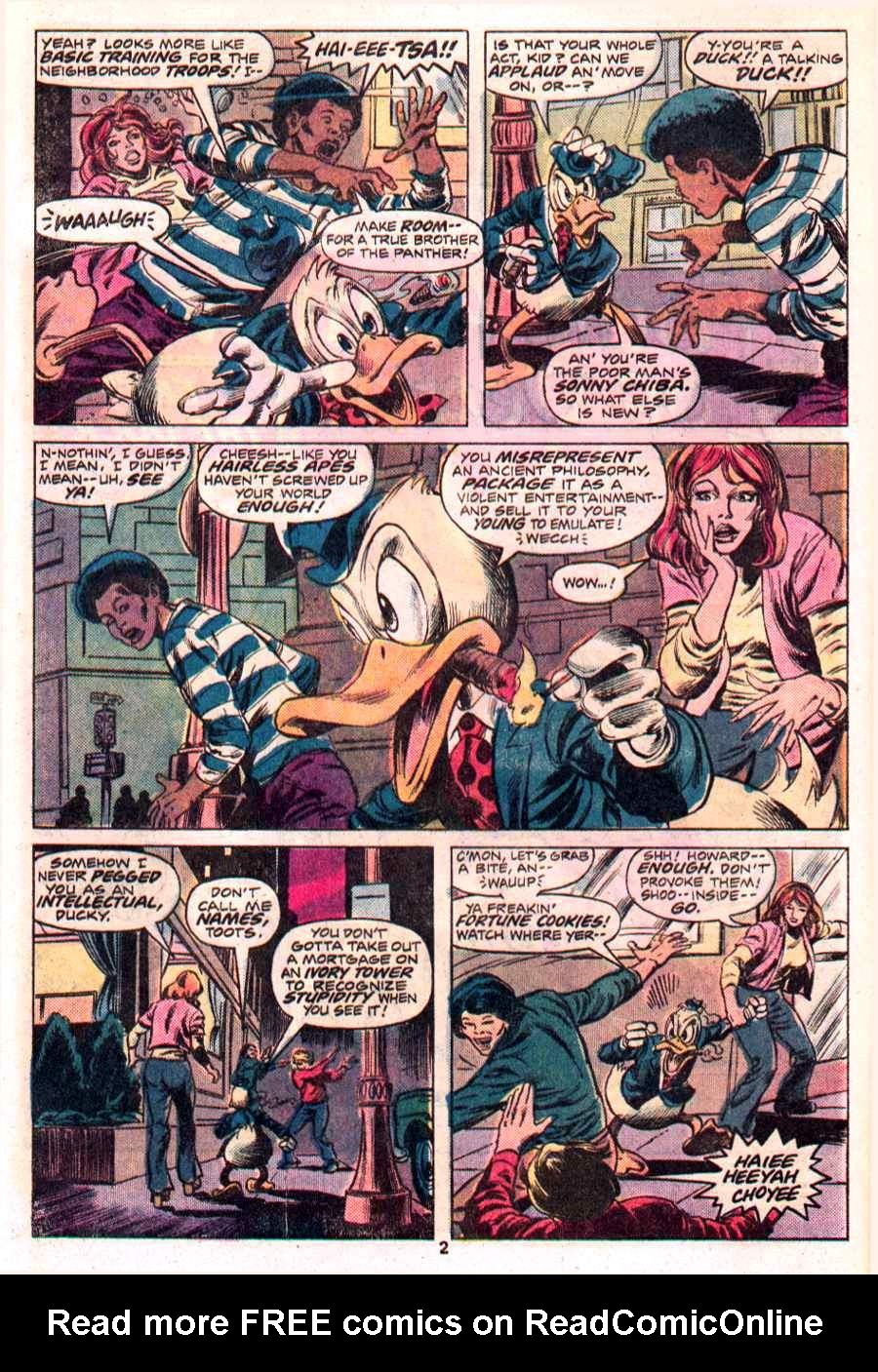 Read online Howard the Duck (1976) comic -  Issue #3 - 3