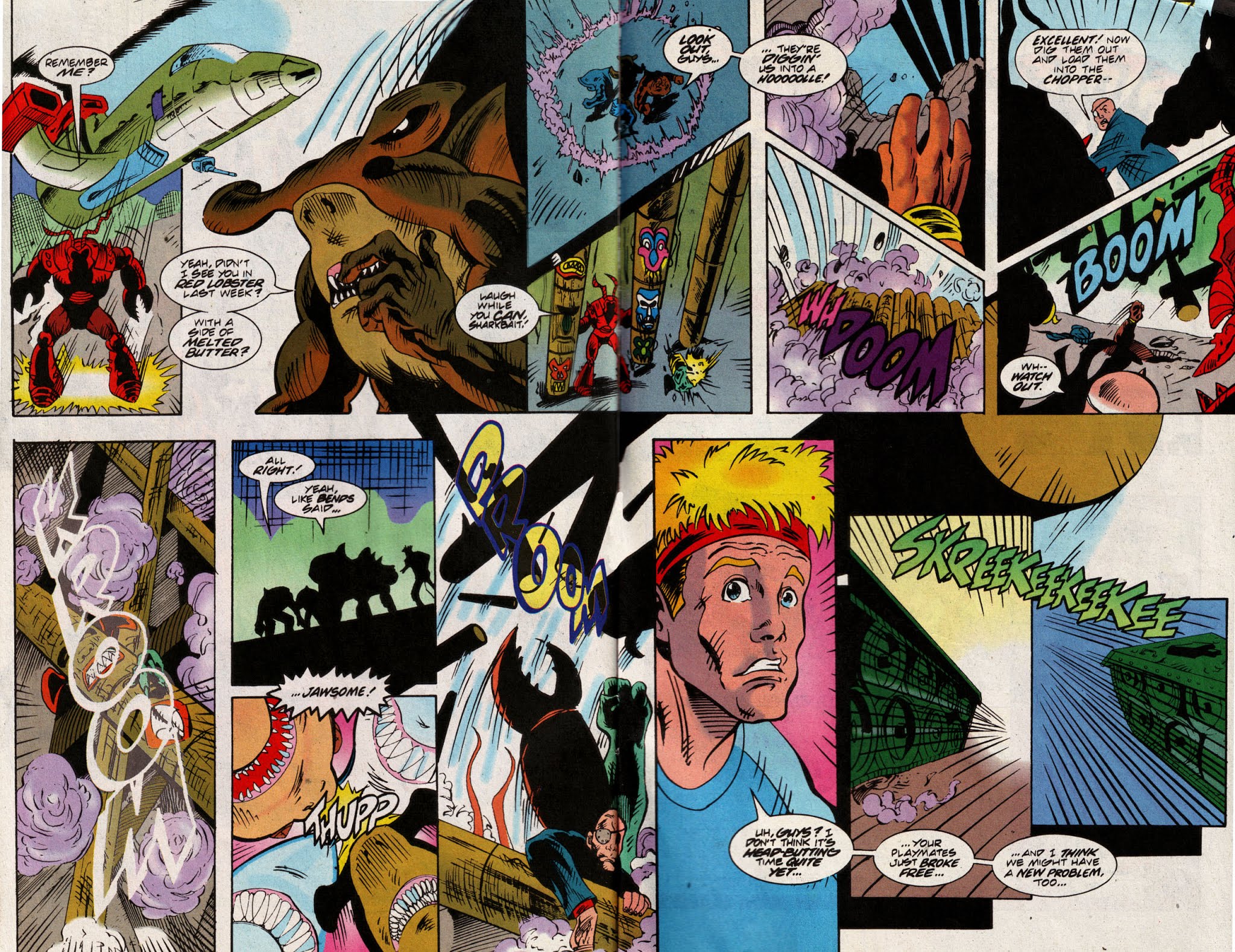 Read online Street Sharks comic -  Issue #1 - 28