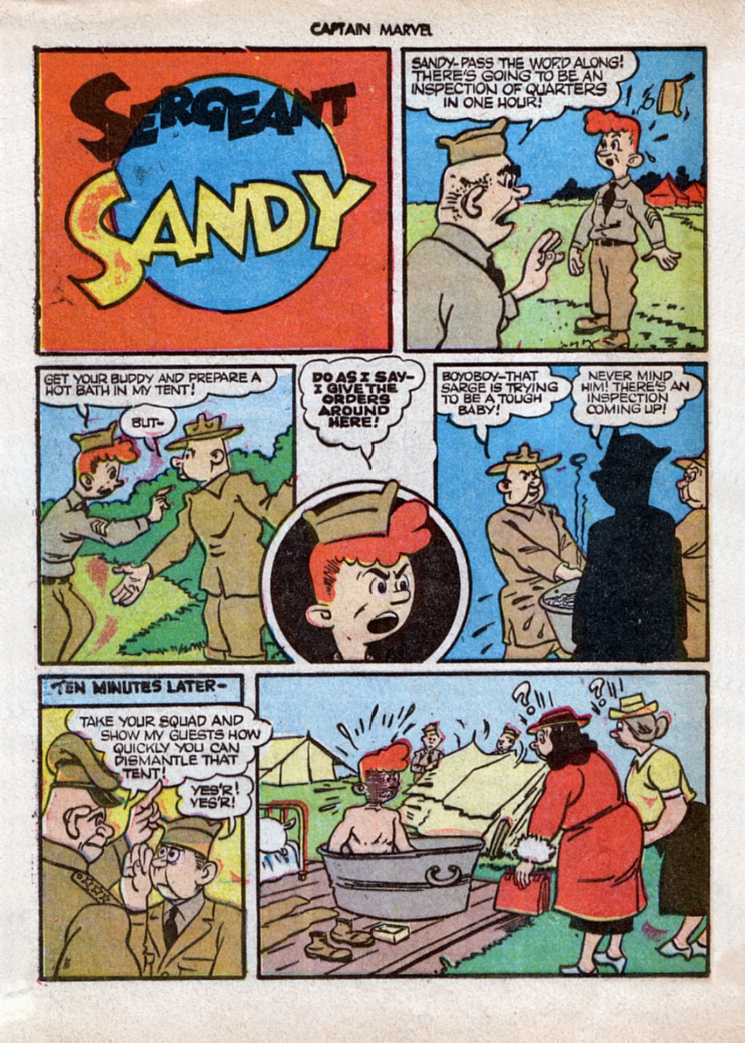 Read online Captain Marvel Adventures comic -  Issue #32 - 48