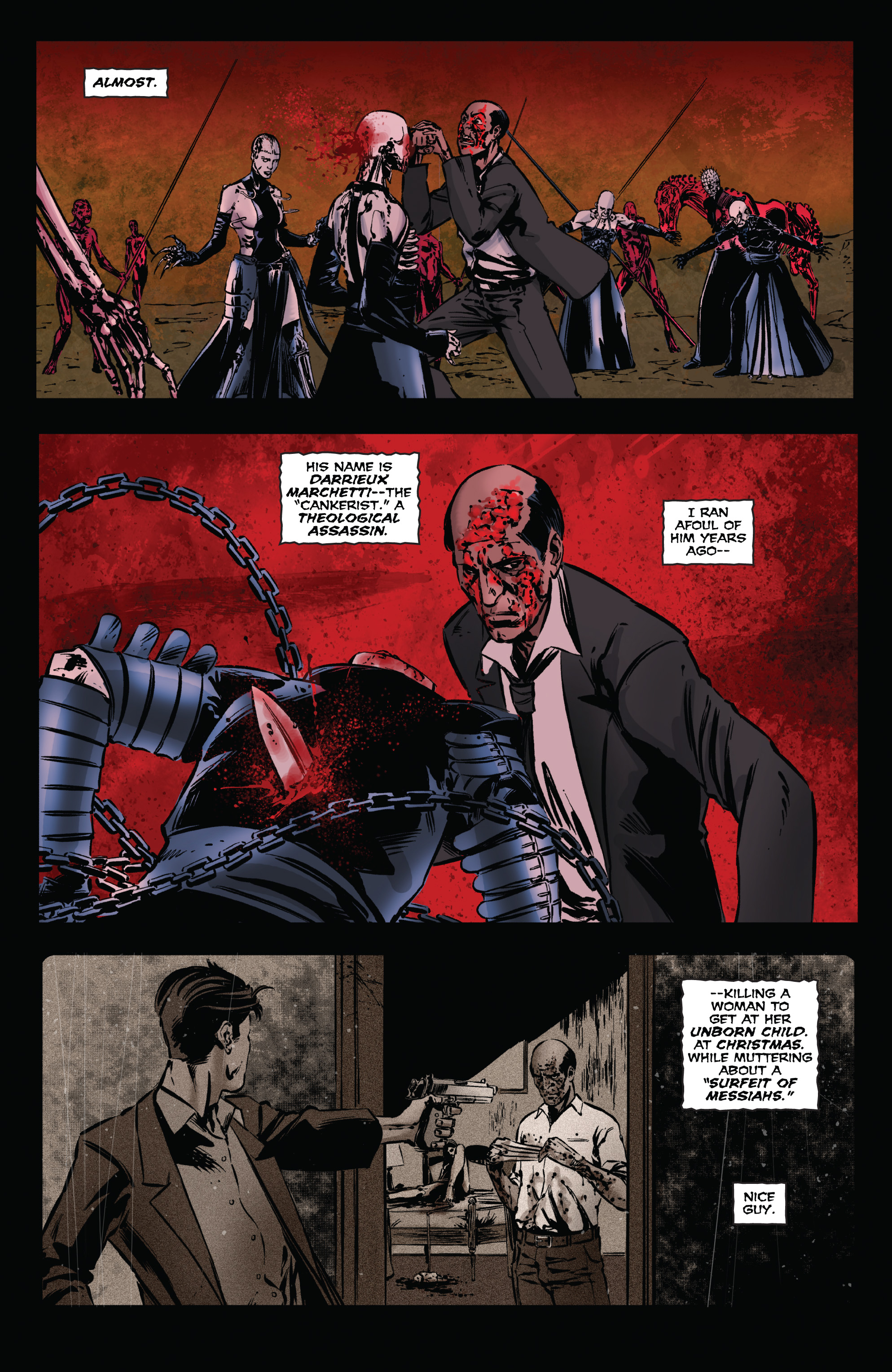 Read online Clive Barker's Hellraiser: The Dark Watch comic -  Issue # TPB 1 - 76