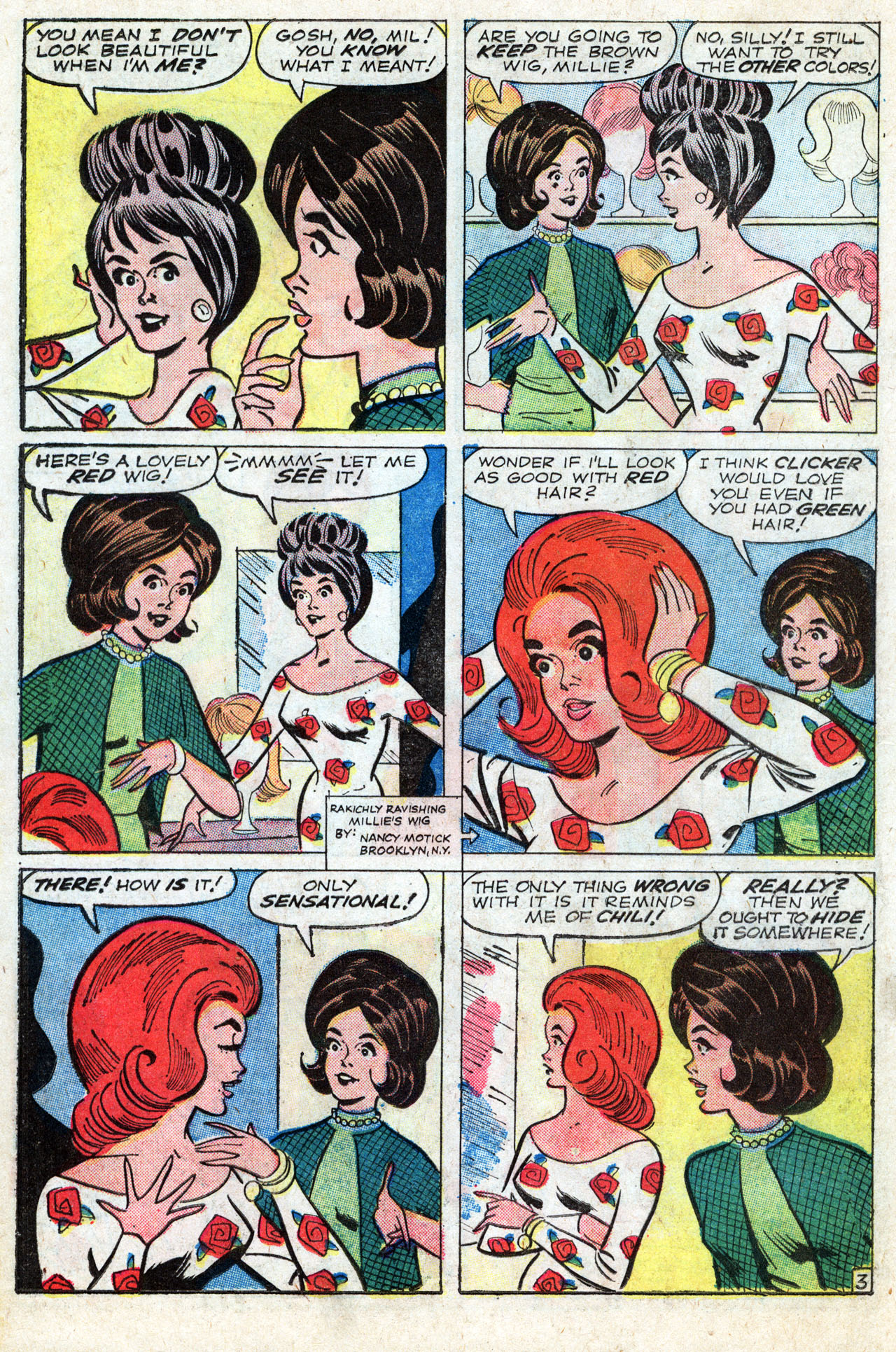 Read online Millie the Model comic -  Issue #117 - 22