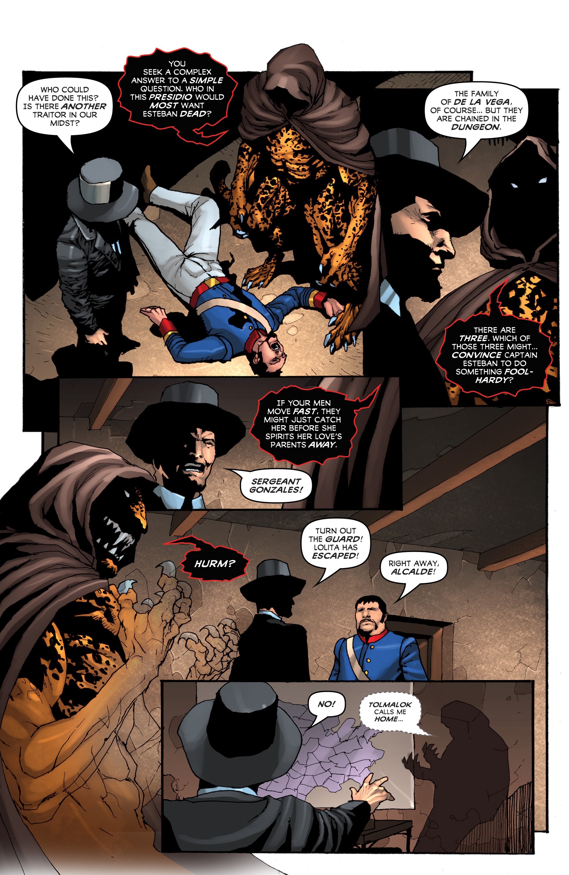 Read online Zorro: Swords of Hell comic -  Issue #4 - 4