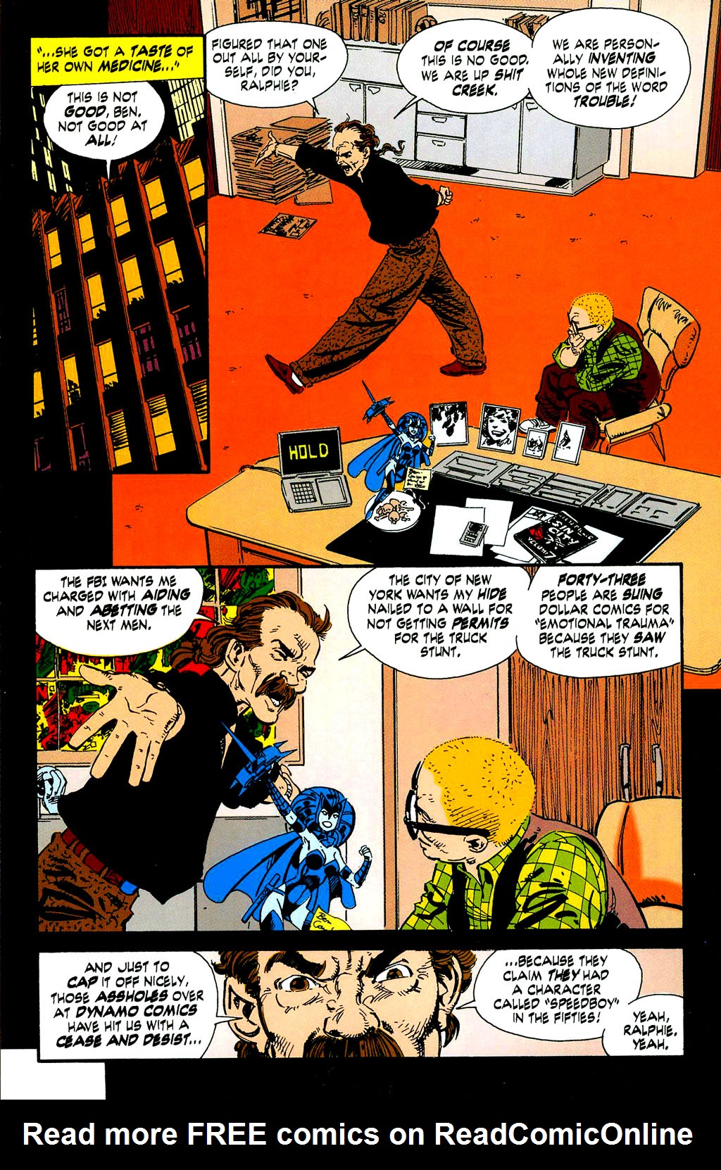 Read online John Byrne's Next Men (1992) comic -  Issue # TPB 3 - 131