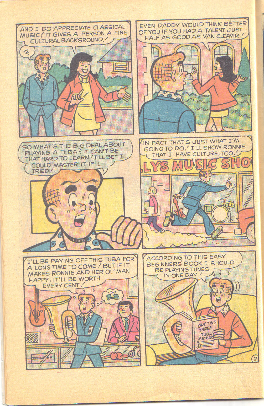 Read online Archie's TV Laugh-Out comic -  Issue #36 - 30