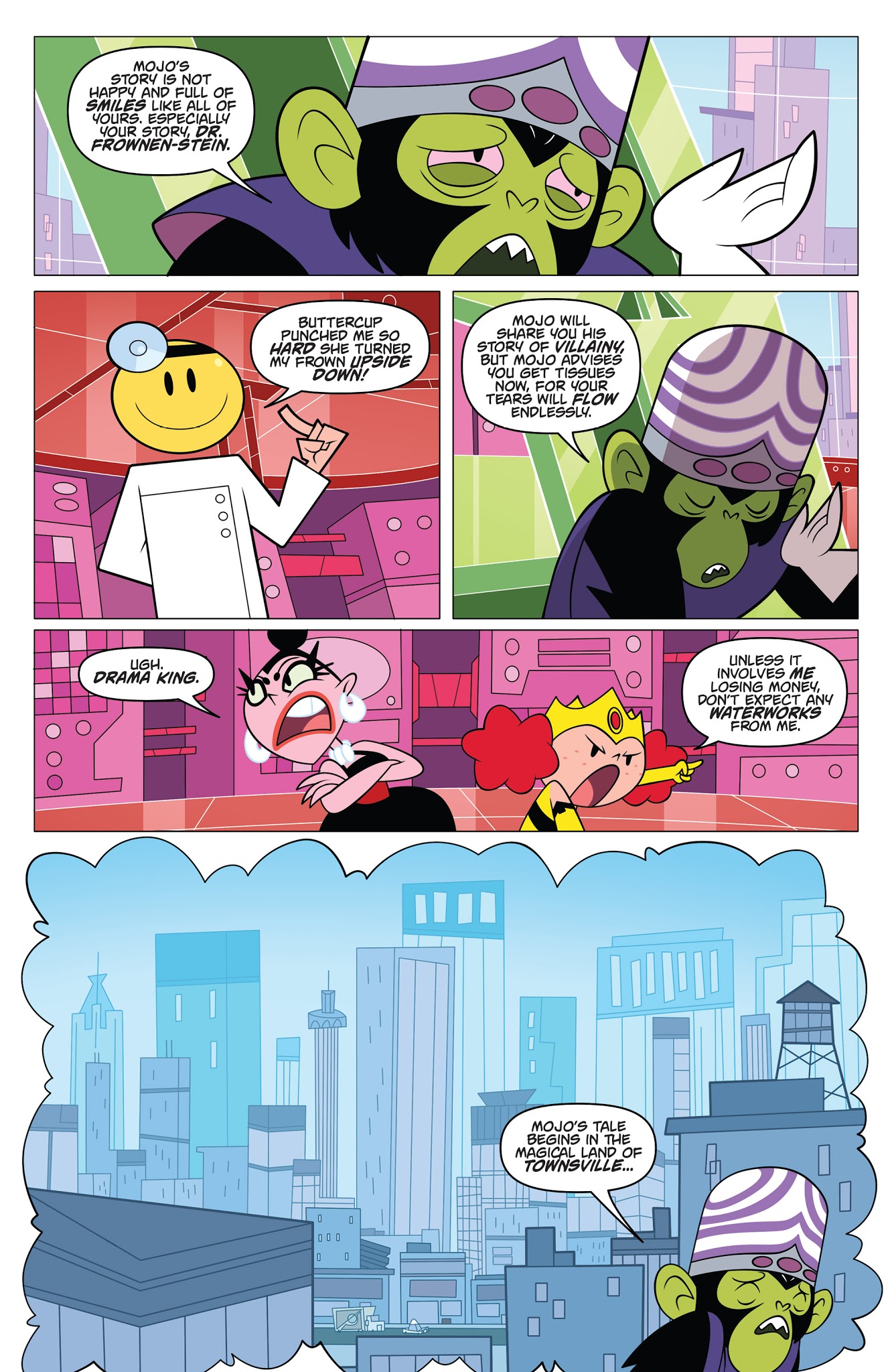 Read online The Powerpuff Girls: Bureau of Bad comic -  Issue #3 - 4