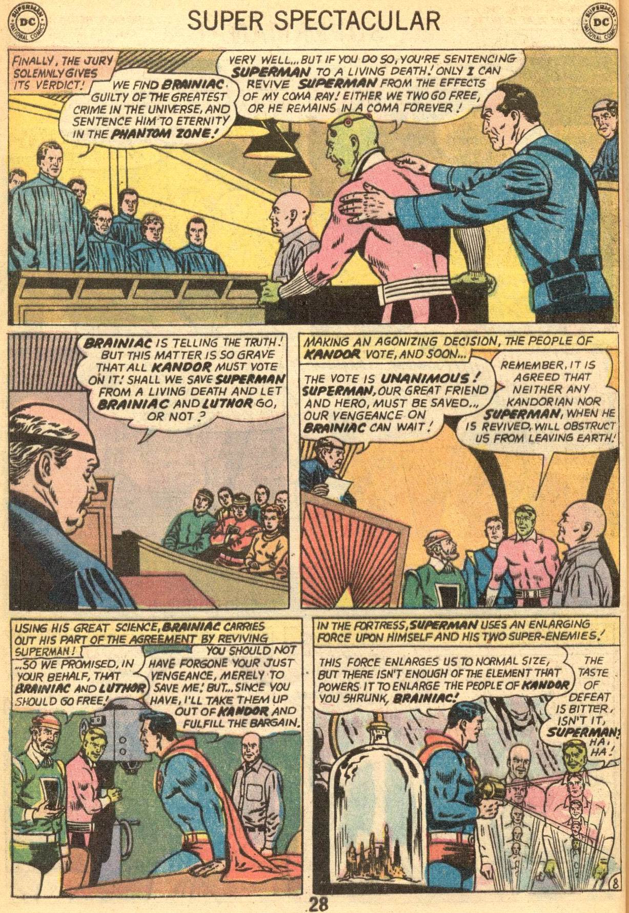Read online Superman (1939) comic -  Issue #245 - 28
