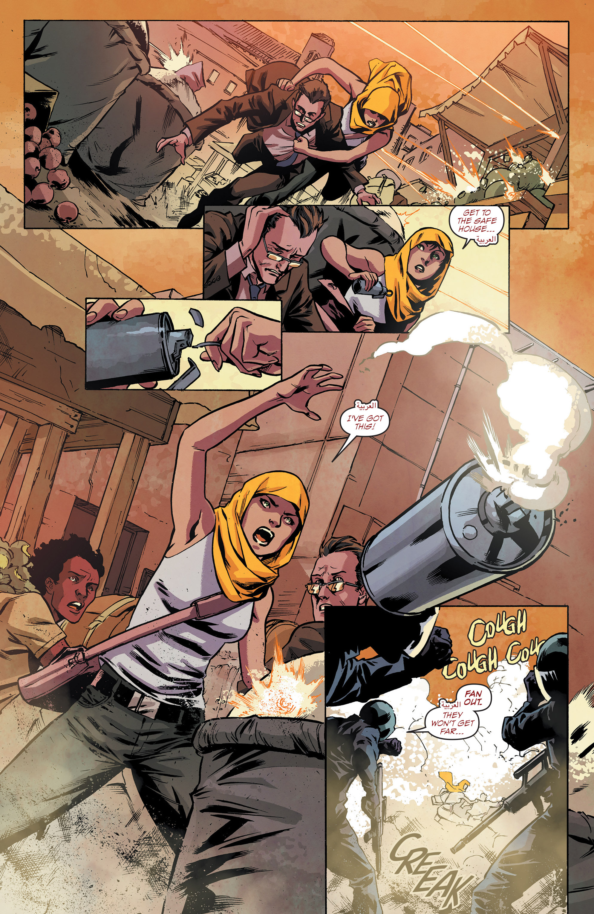 Read online Hacktivist comic -  Issue #1 - 4