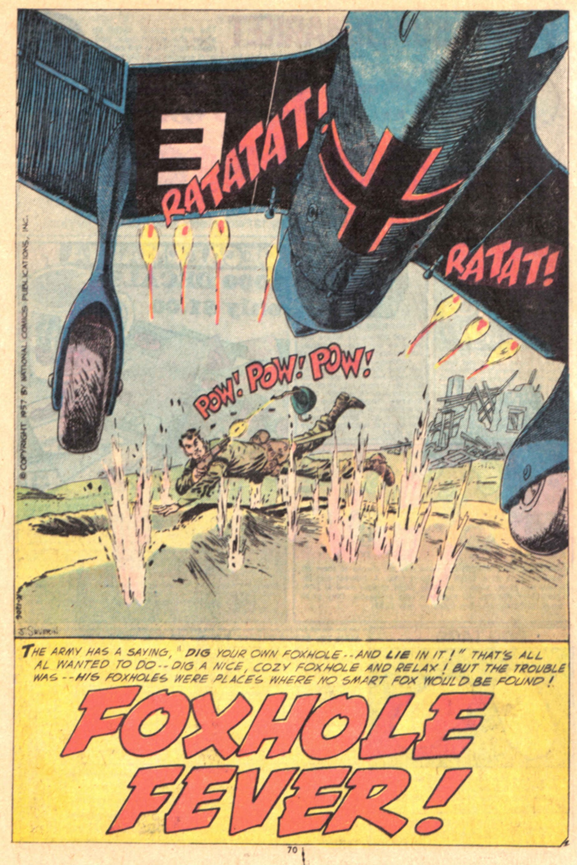 Read online Our Army at War (1952) comic -  Issue #269 - 70