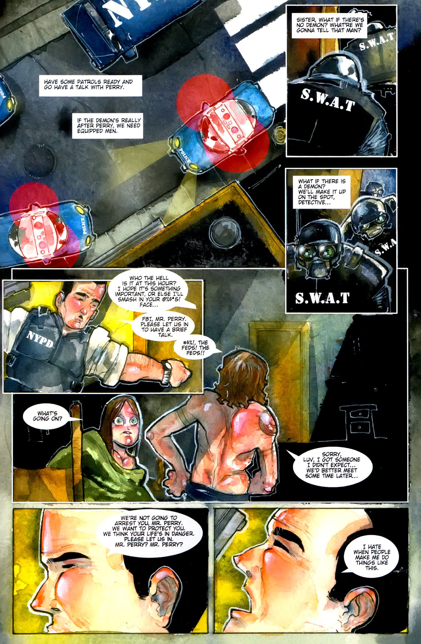 Read online Warrior Nun Areala: No Justice For Innocents comic -  Issue # Full - 27