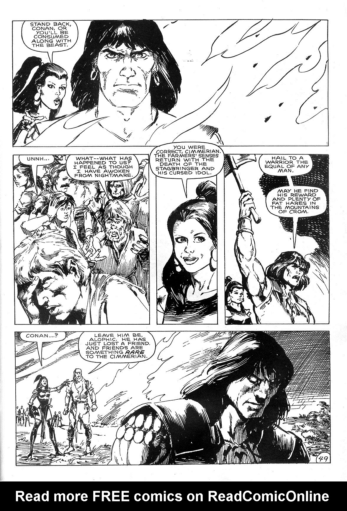 Read online The Savage Sword Of Conan comic -  Issue #145 - 53